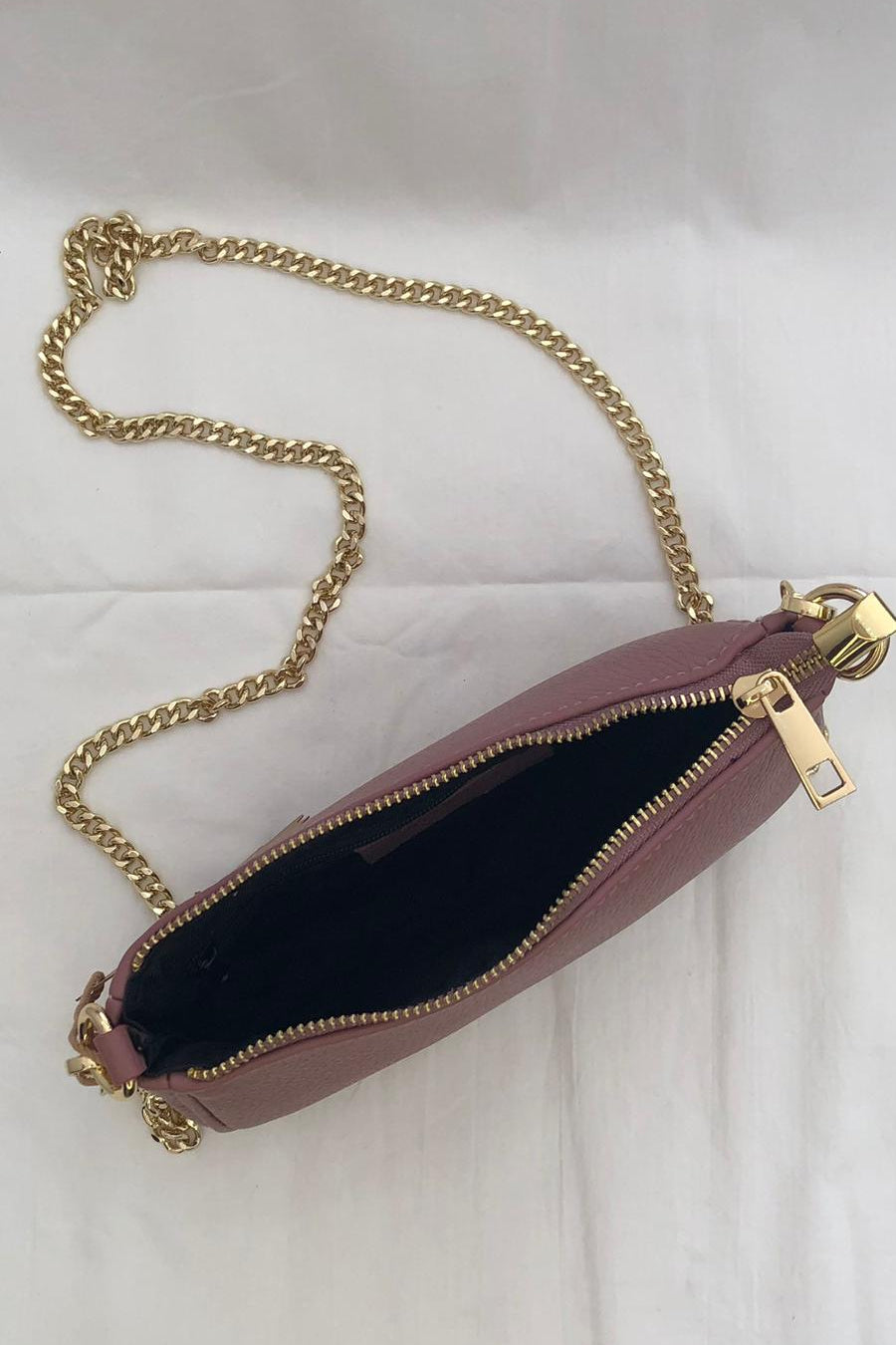 Eva - Borsa con dettagli gold