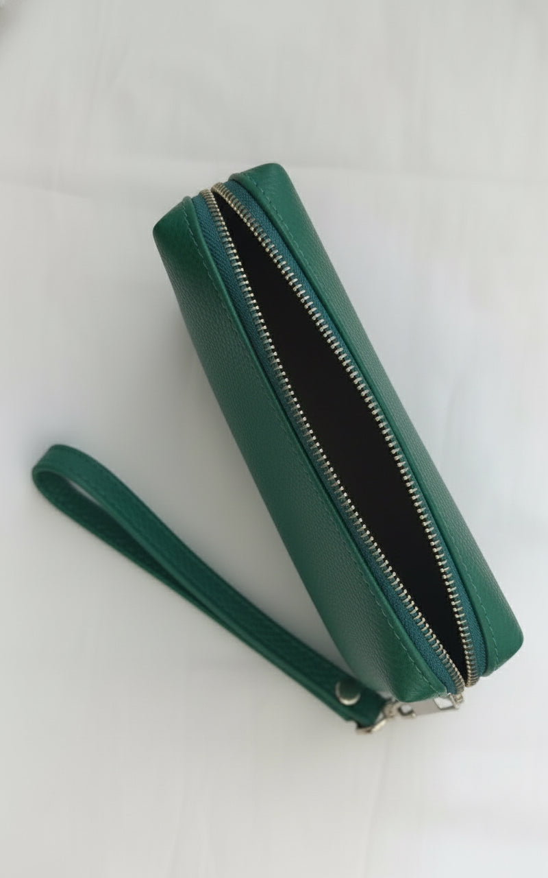 Pochette Essenza - in pelle martellata