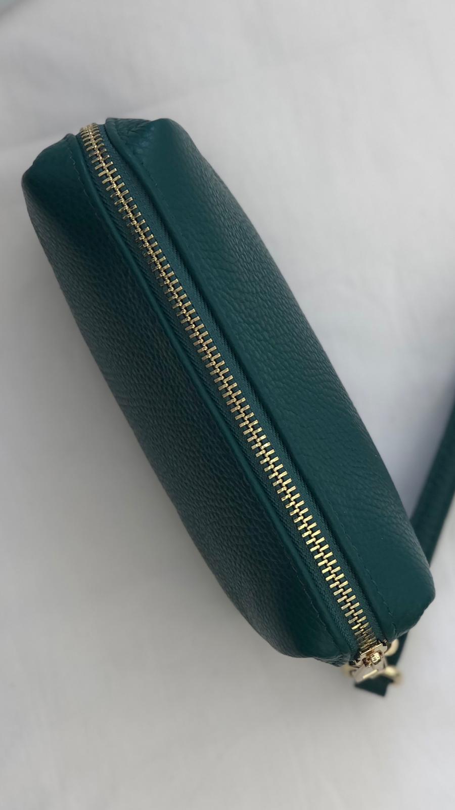 Pochette Essenza - in pelle martellata