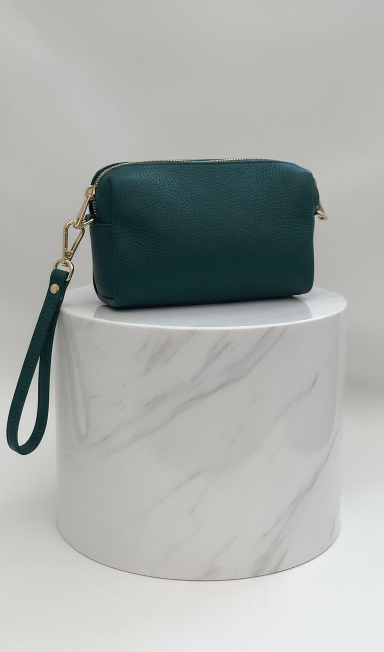 Pochette Essenza - in pelle martellata