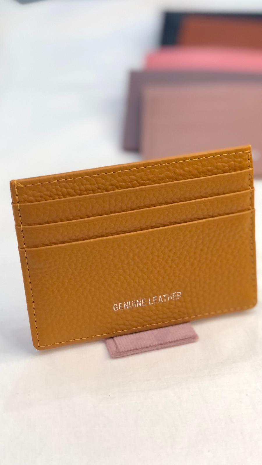 Icona - Portacarte minimal in pelle