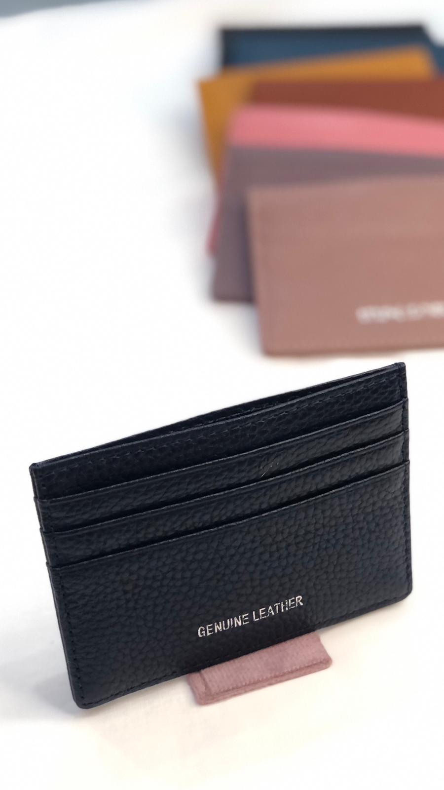 Icona - Portacarte minimal in pelle