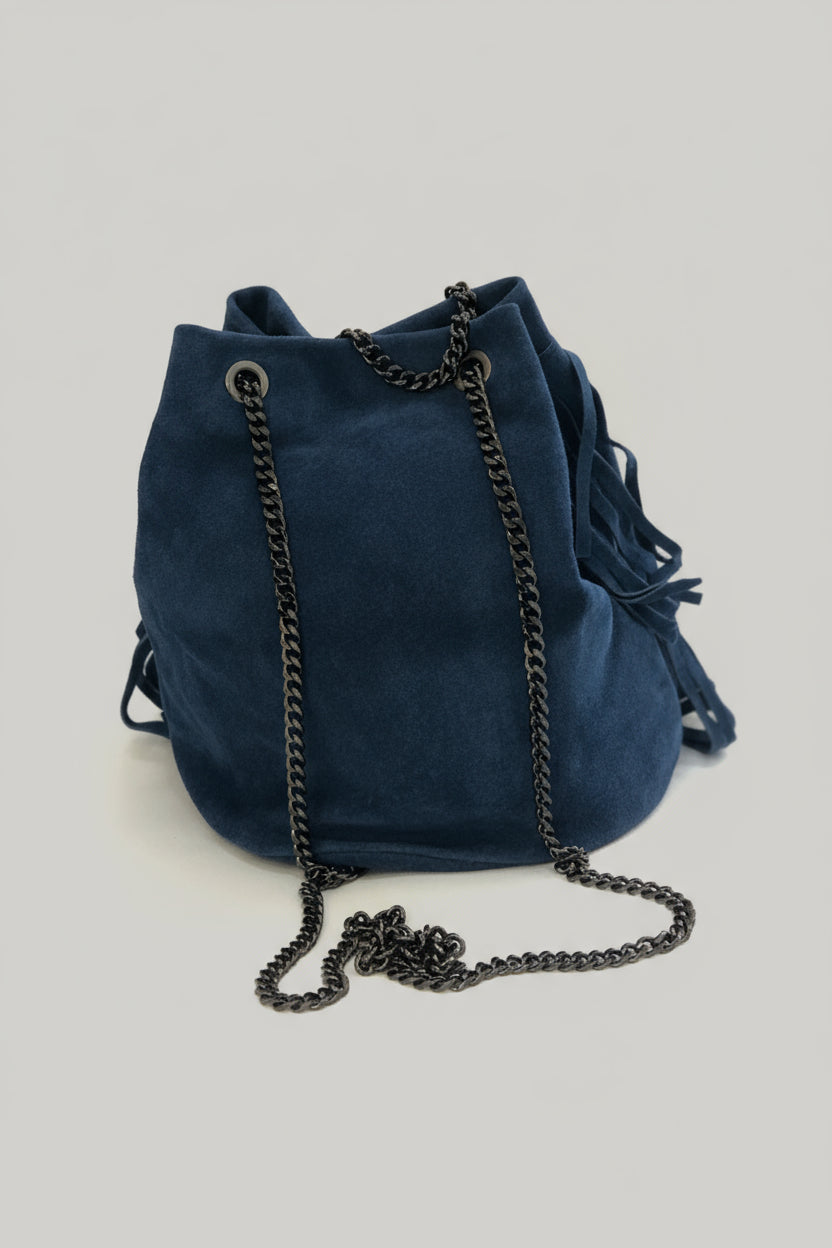 Dakota - Borsa in suede con frange