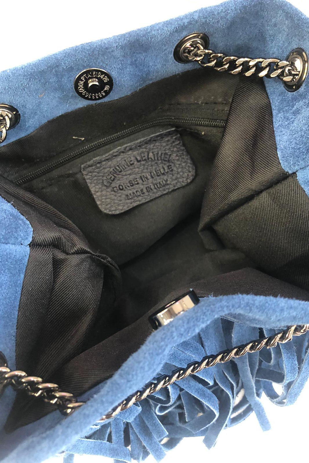 Dakota - Borsa in suede con frange