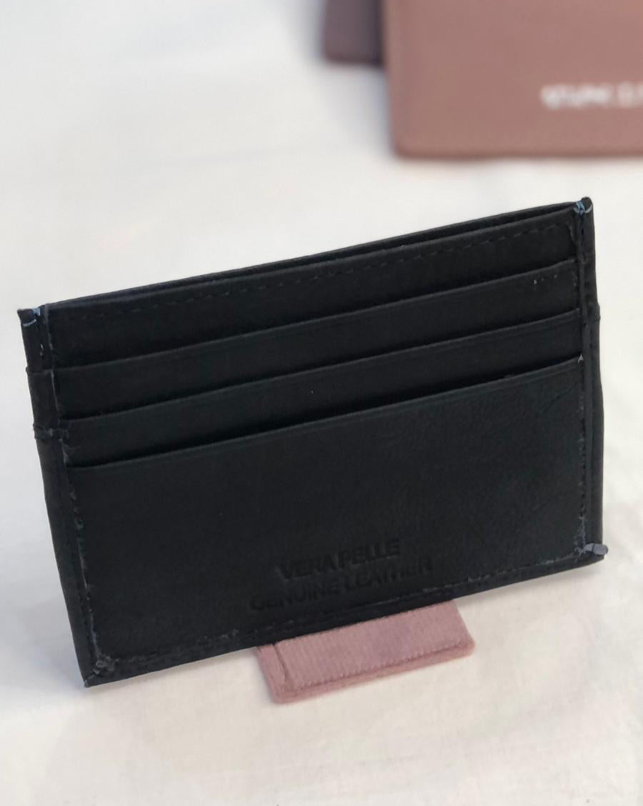 Icona - Portacarte minimal in pelle