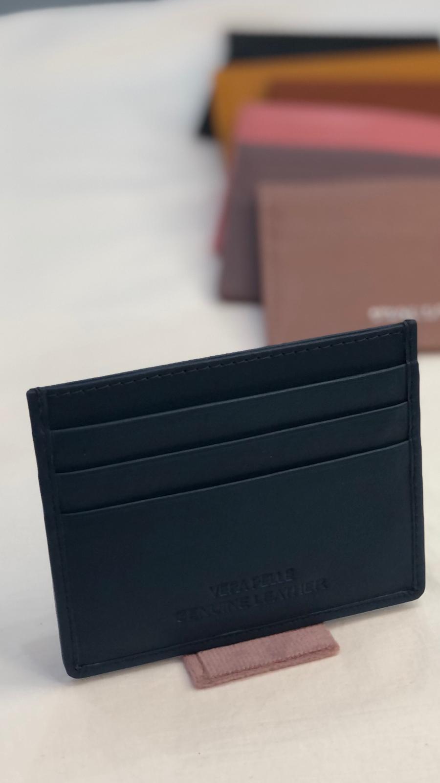 Icona - Portacarte minimal in pelle