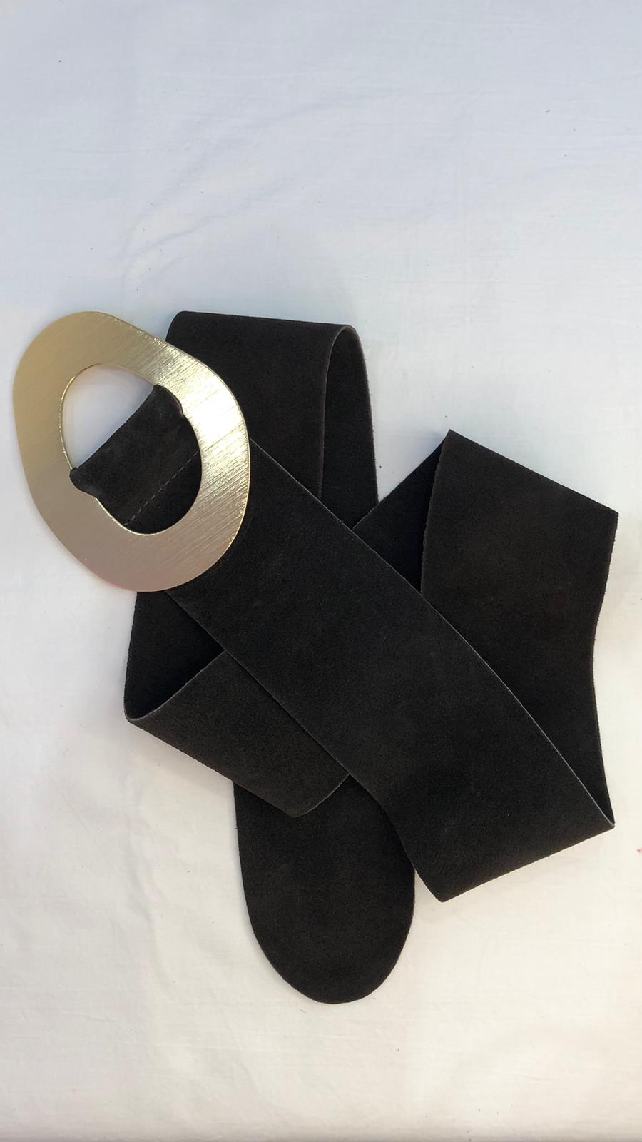 Aura - Cinturone con dettaglio scultura