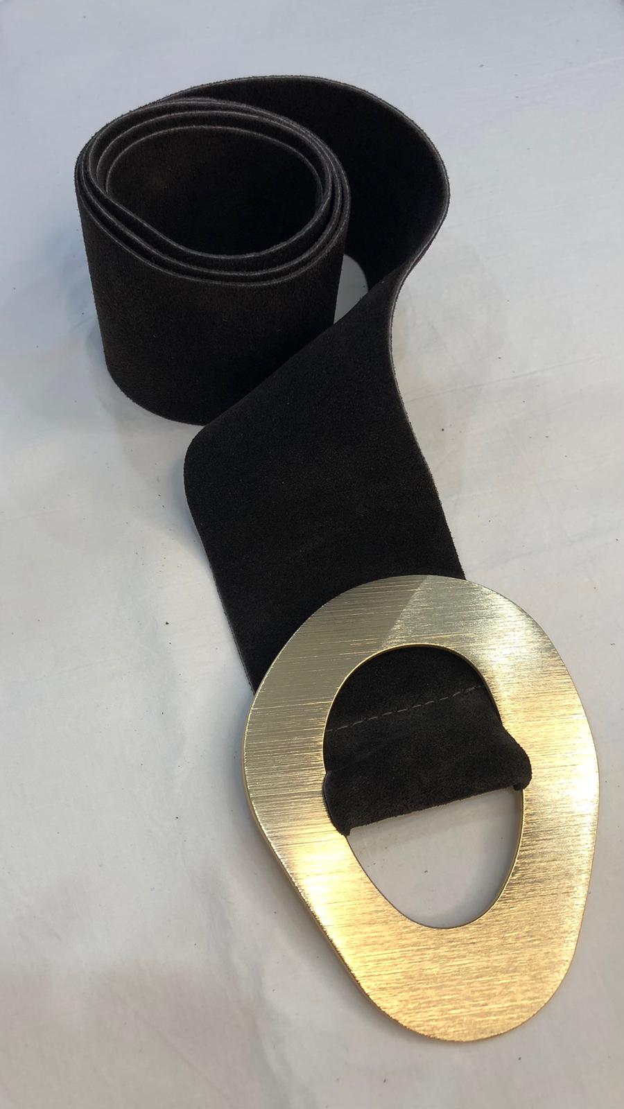 Aura - Cinturone con dettaglio scultura