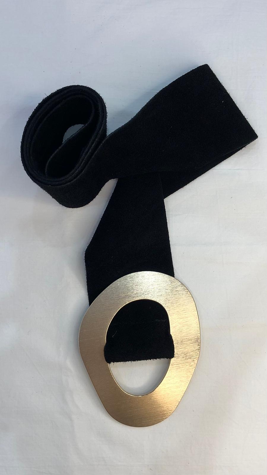 Aura - Cinturone con dettaglio scultura