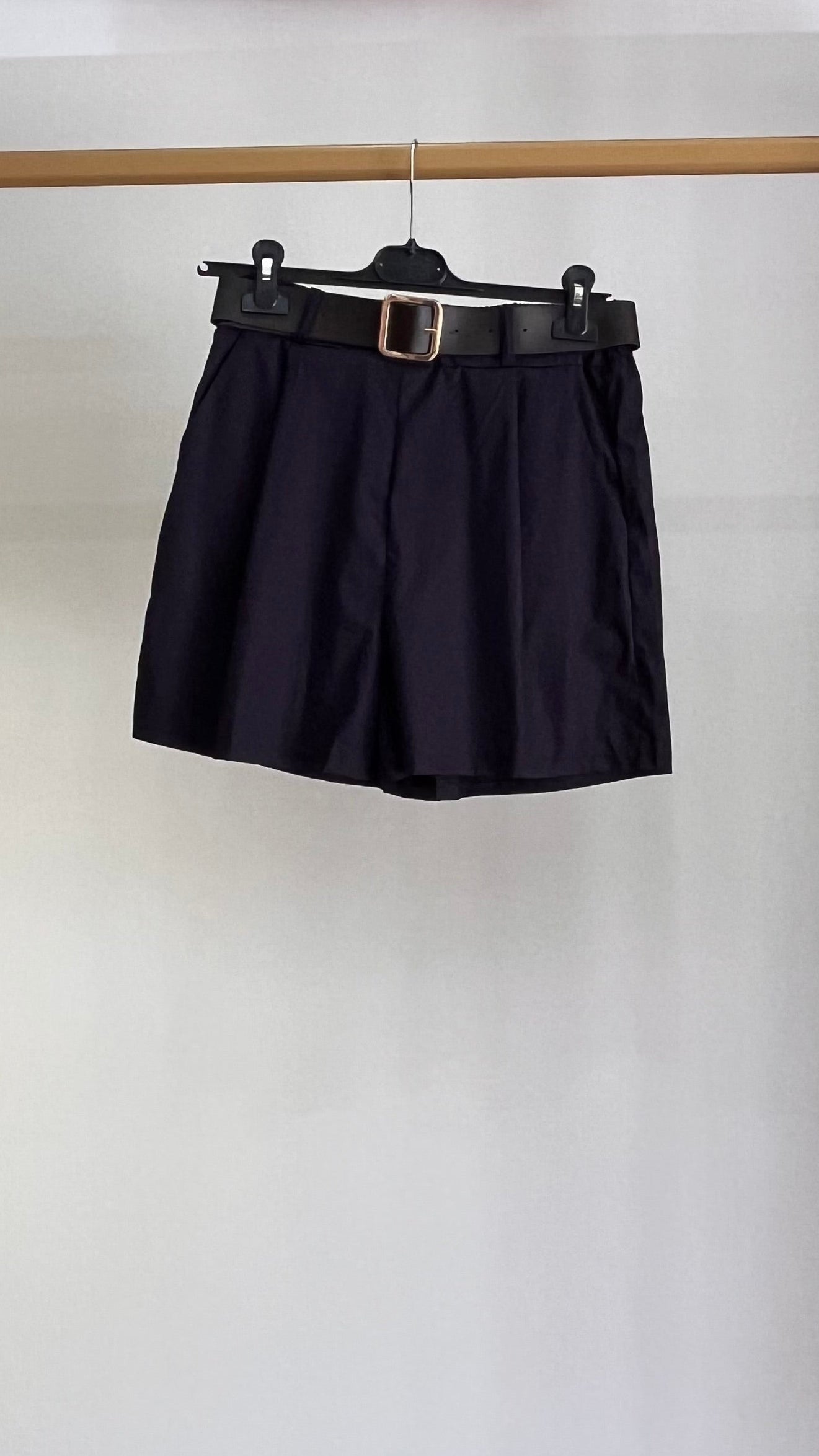 Pantaloncino Diana – Shorts Donna Vita Alta con Cintura