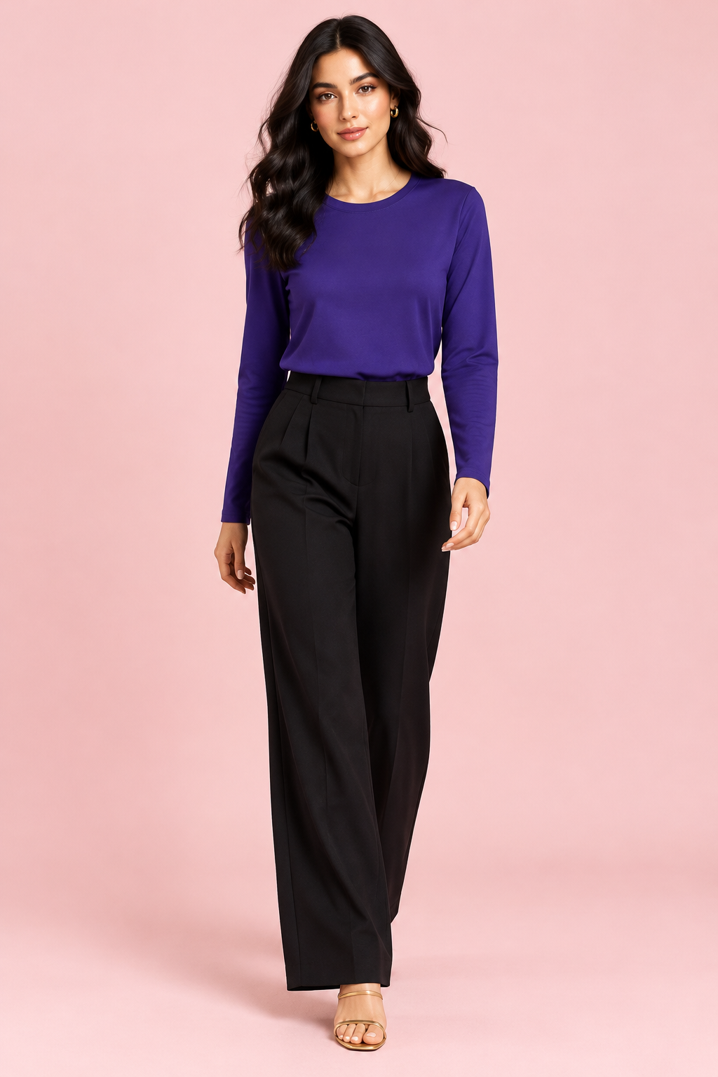 Maglia Berta – Girocollo a maniche lunghe