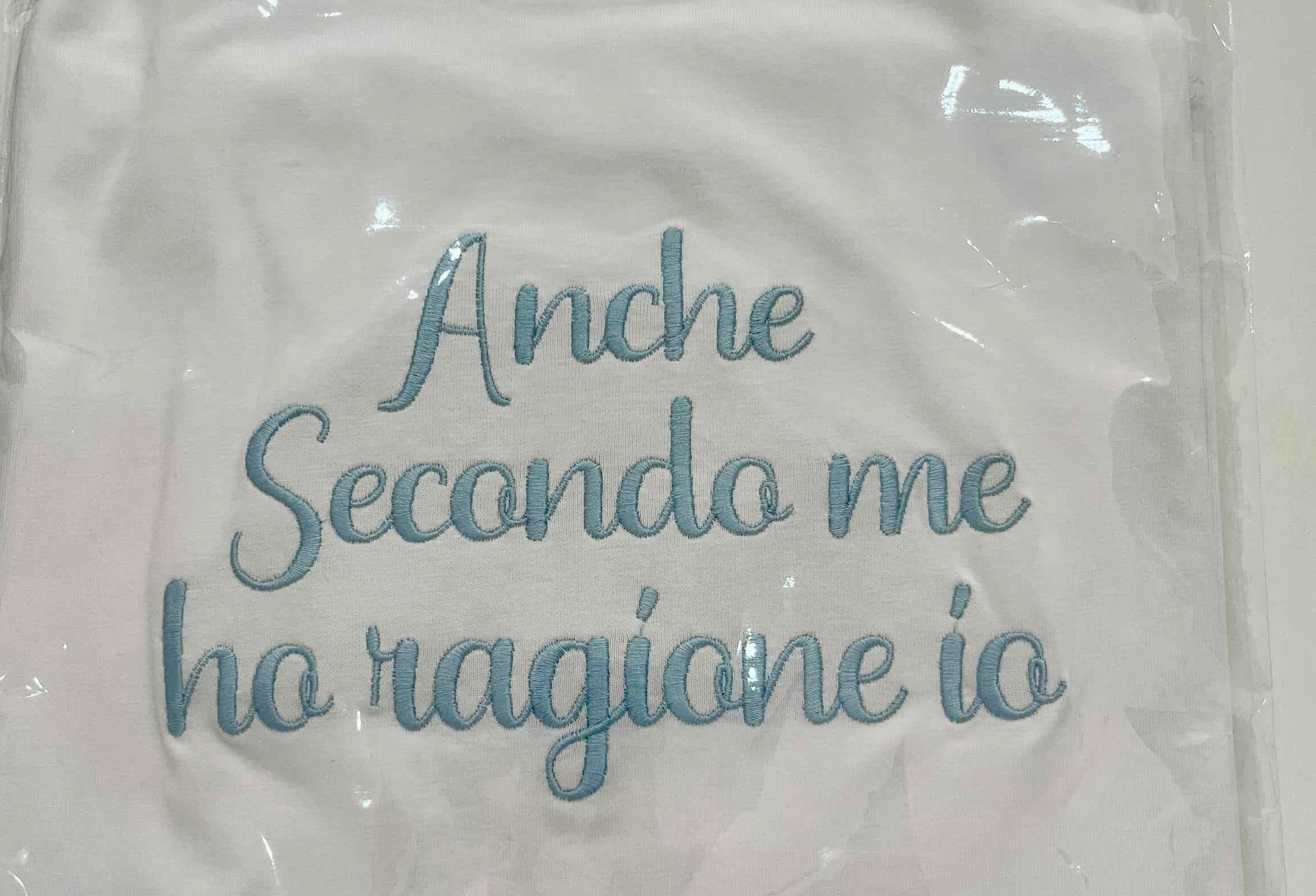 T-shirt Donna con Scritta Simpatica - Taglia Unica S-L