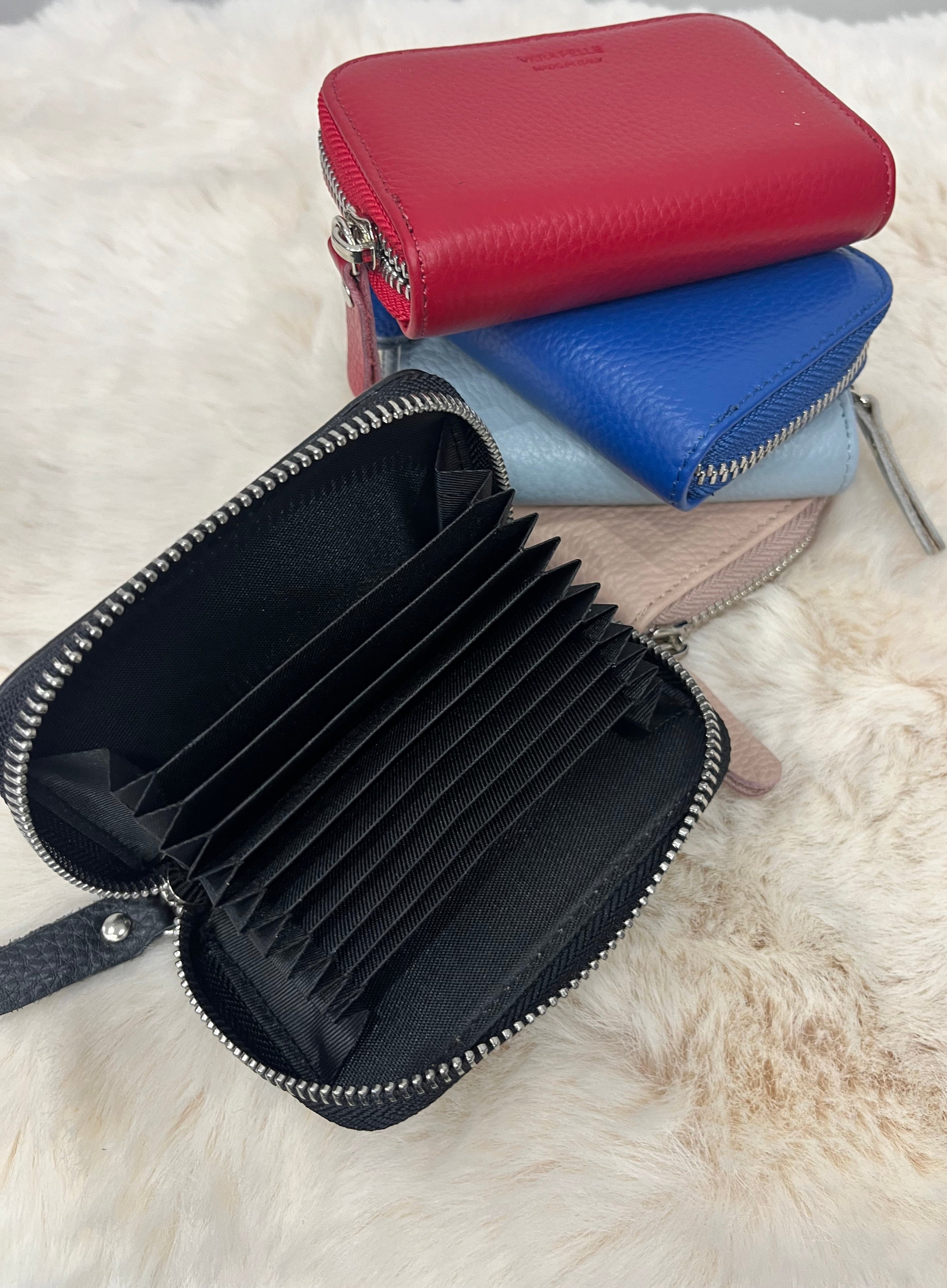 Portacarte Lucia - Vera Pelle Made in Italy | Eleganza Compatta