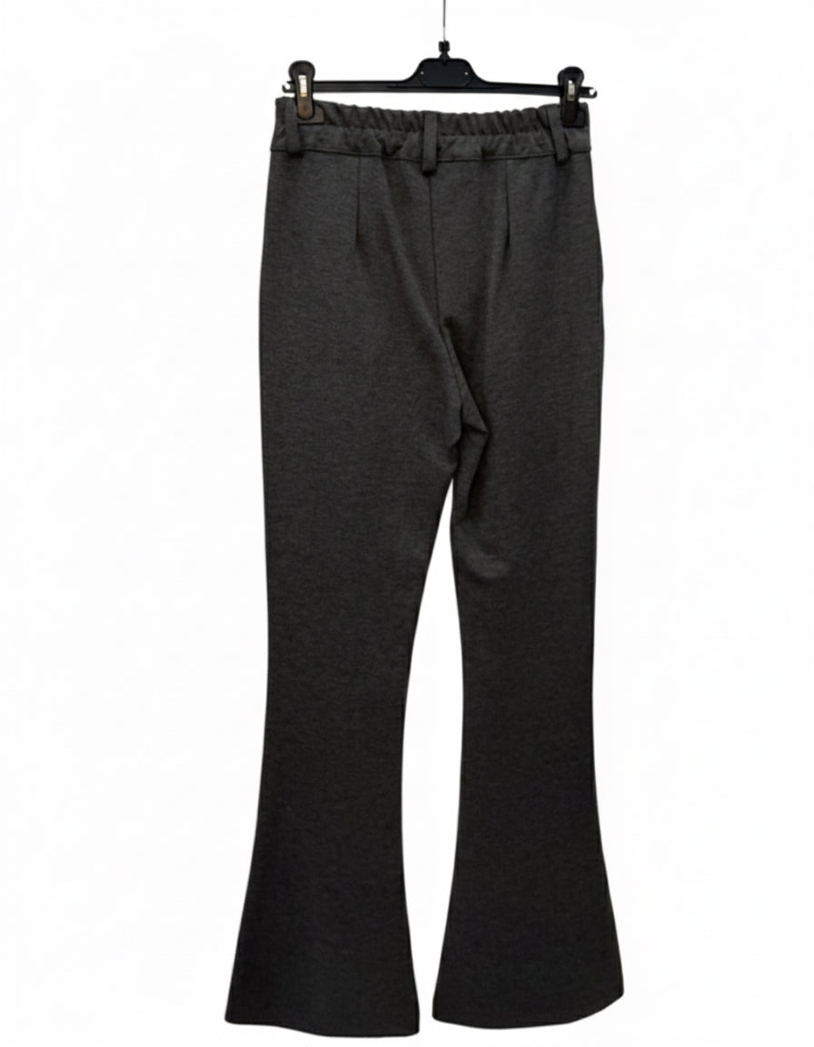 Pantalone Verona - Legging Elegante con Zampa Oxford