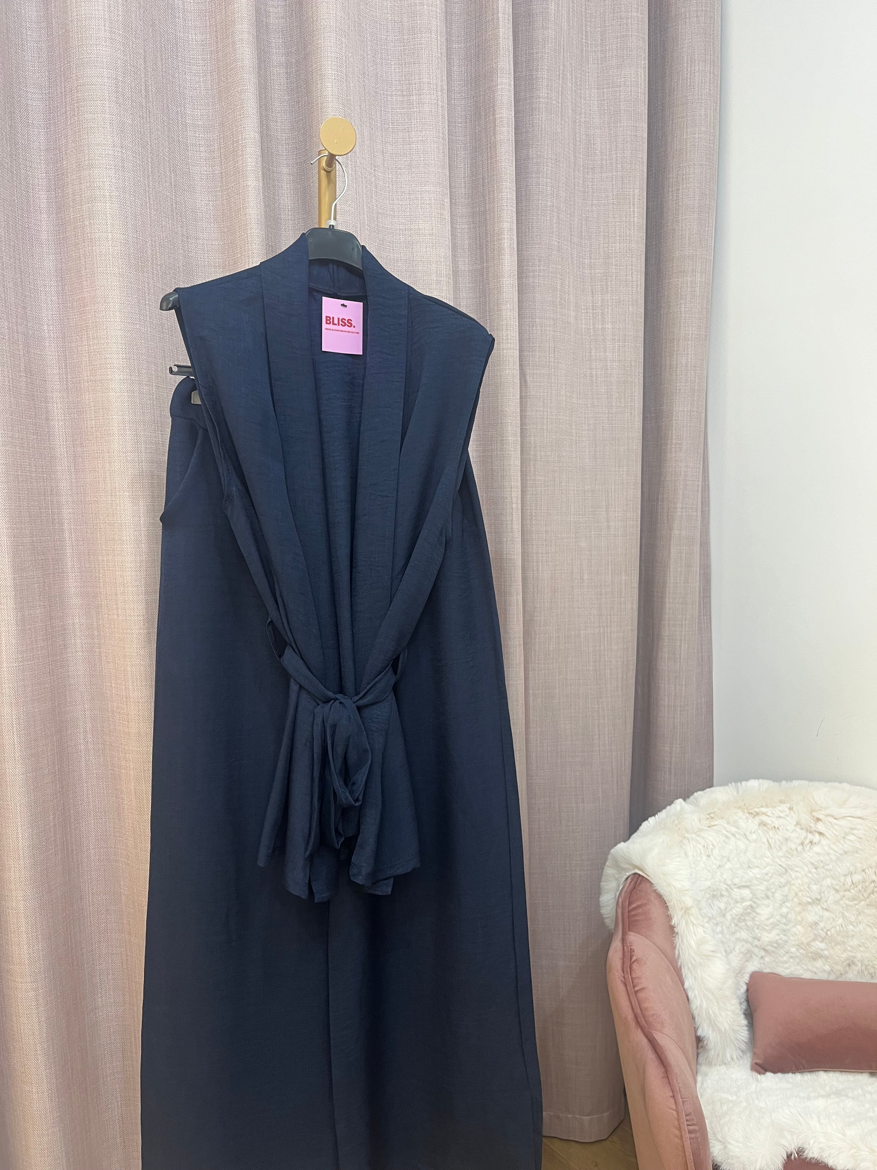 Coordinato Letizia – Gilet con Cintura e Pantalone | Taglia Unica