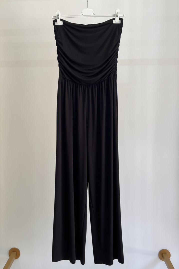 Tuta Natalia - Jumpsuit lungo a fascia