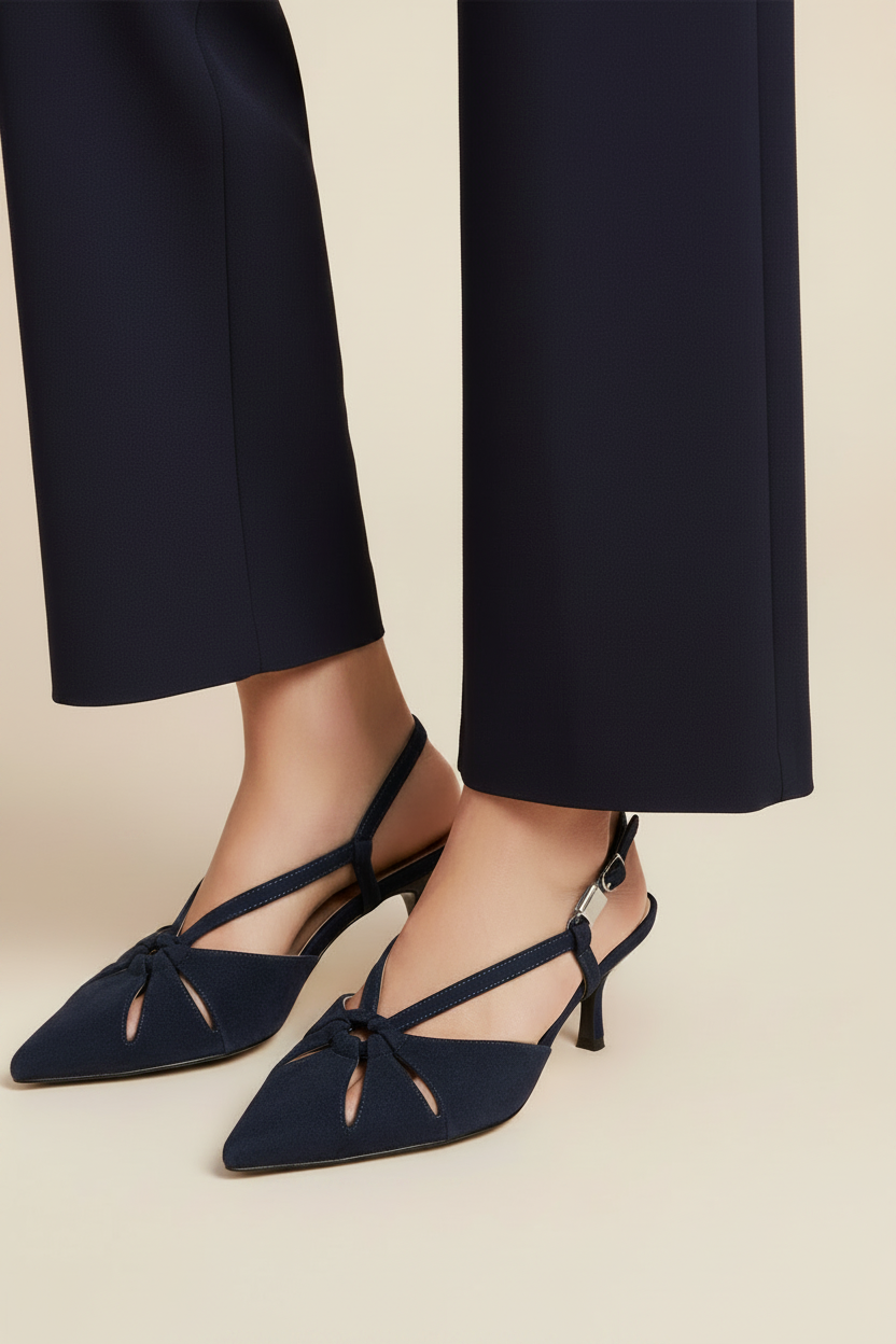 Slingback Fernanda – Décolleté con Cinturino | Eleganza Senza Sforzo