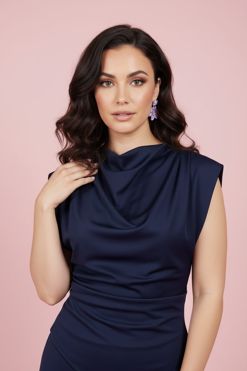 Coordinato Selene – Set Top e Gonna Elegante Donna