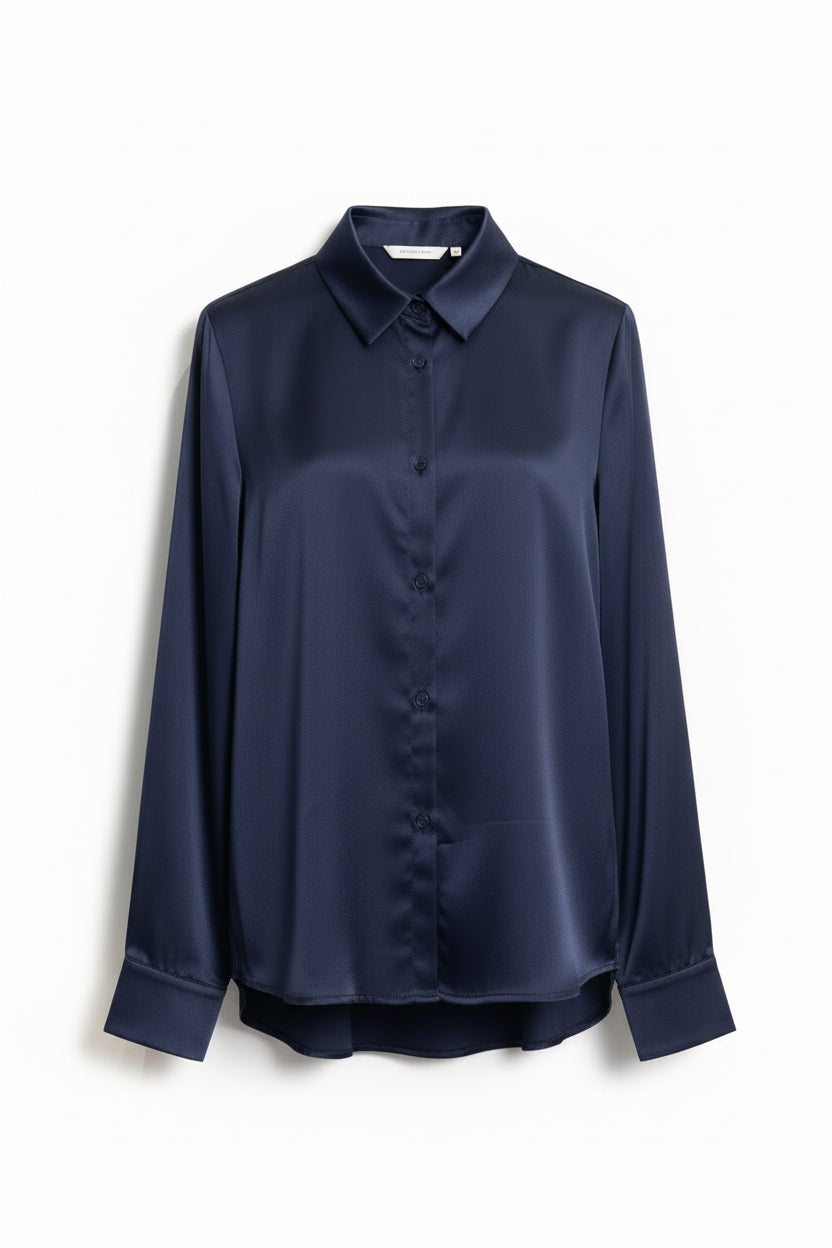 Camicia in Satin Primavera – Bliss Womens Wear