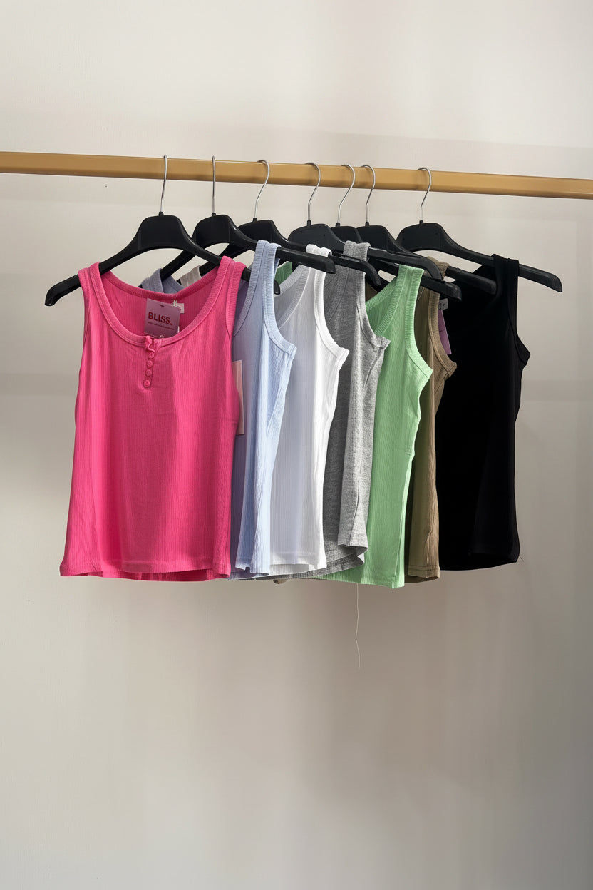 Canottiera Ester – Top Sportivo da Donna in Cotone