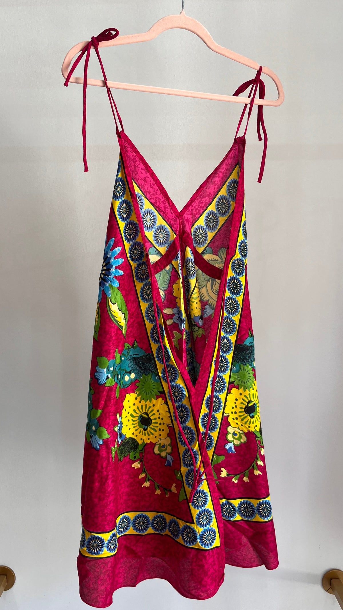Vestito Arianna – Abito Corto Floreale con Spalline