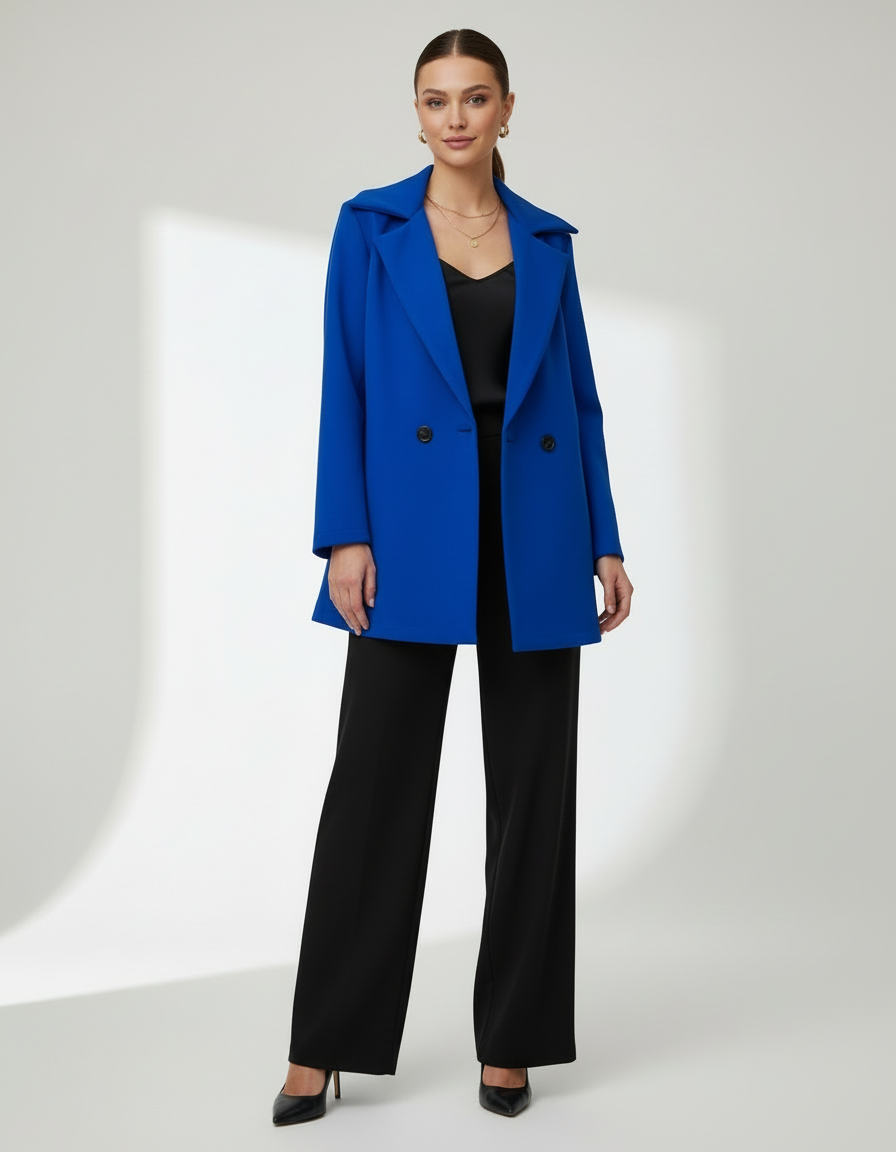 Cappottino Diana - Capotto Corto Donna Elegante Morbido