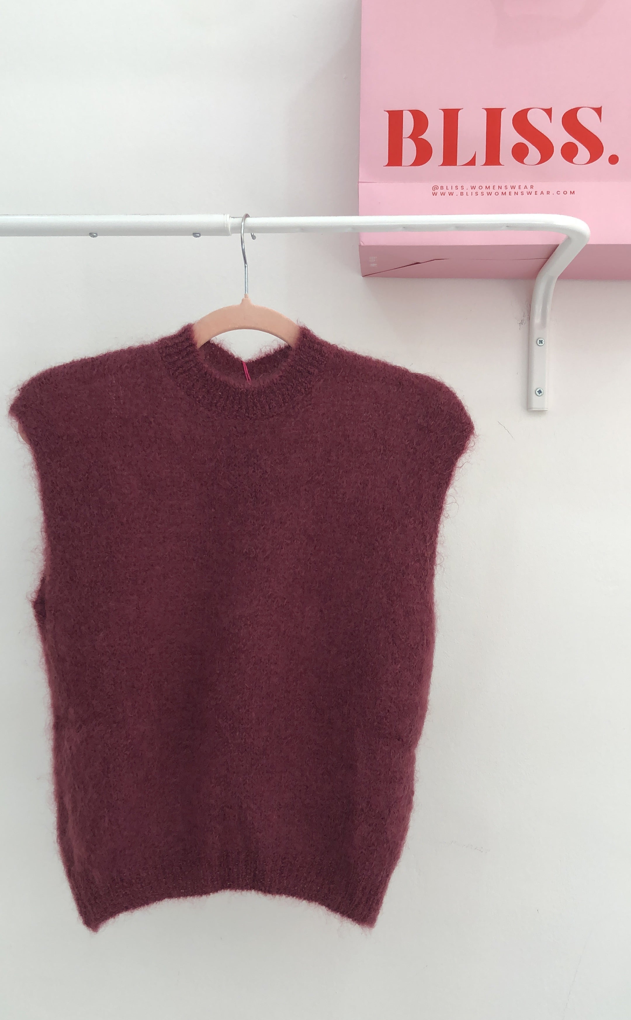 Gilet Priscilla Kid Mohair - Gilet Morbido Elegante Donna