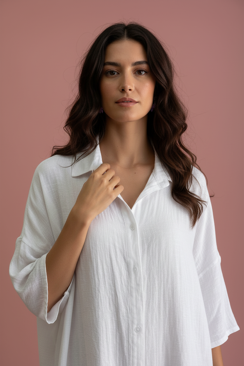 Camicia Siena - Camicia in misto cotone e lino