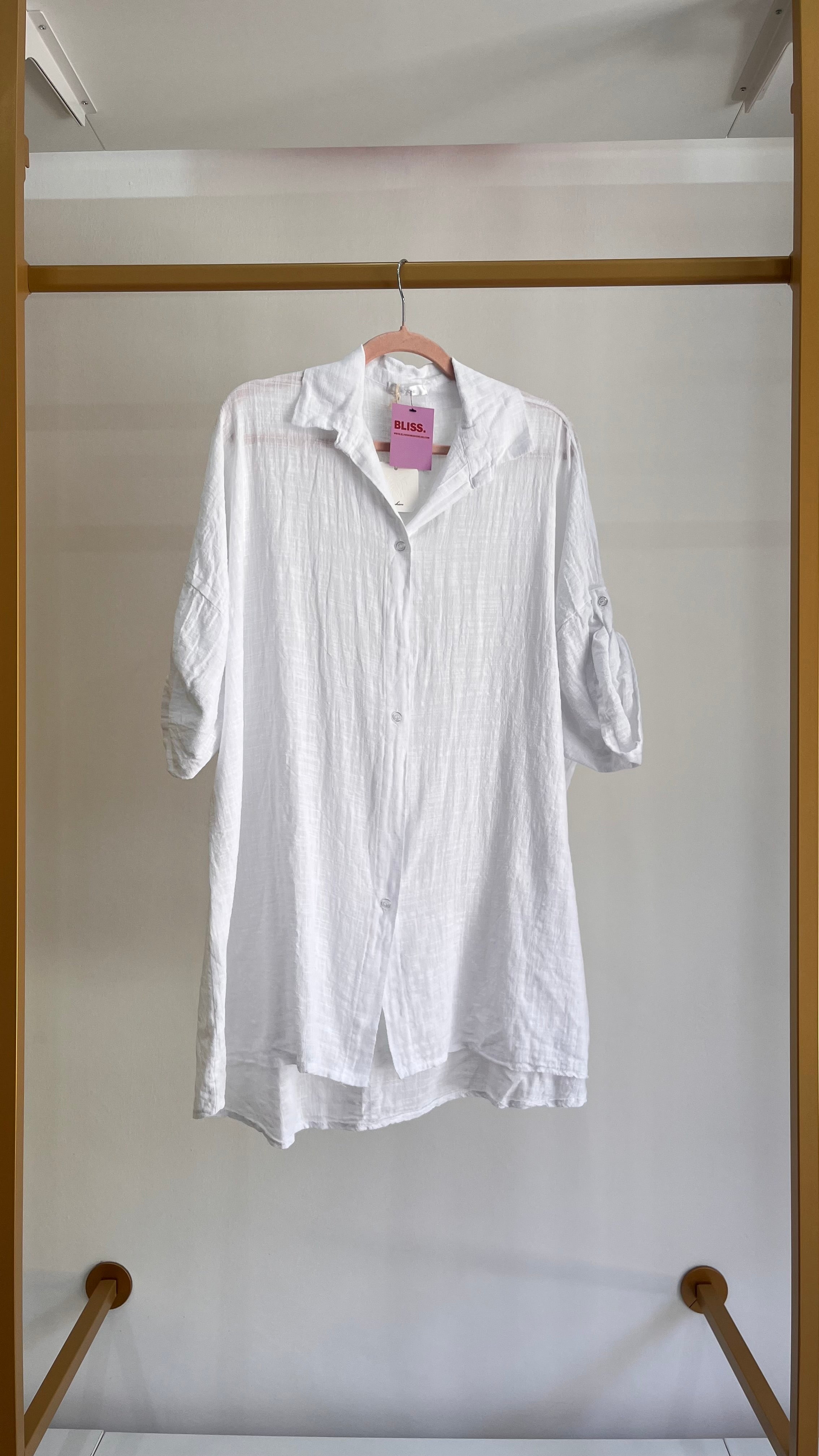 Camicia Siena - Camicia in misto cotone e lino