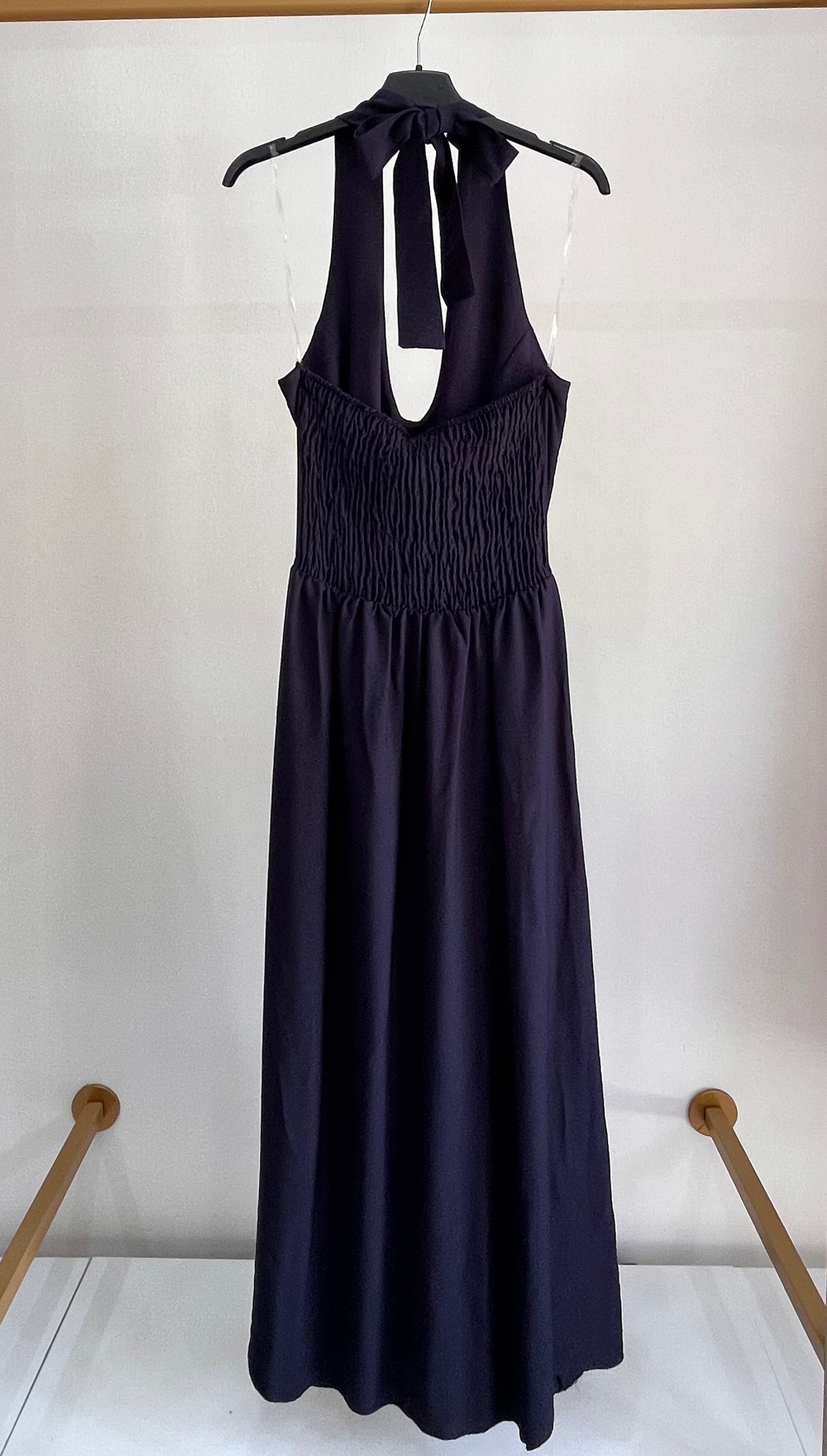 Abito Giannina – Abito Lungo con Scollo all'Americana