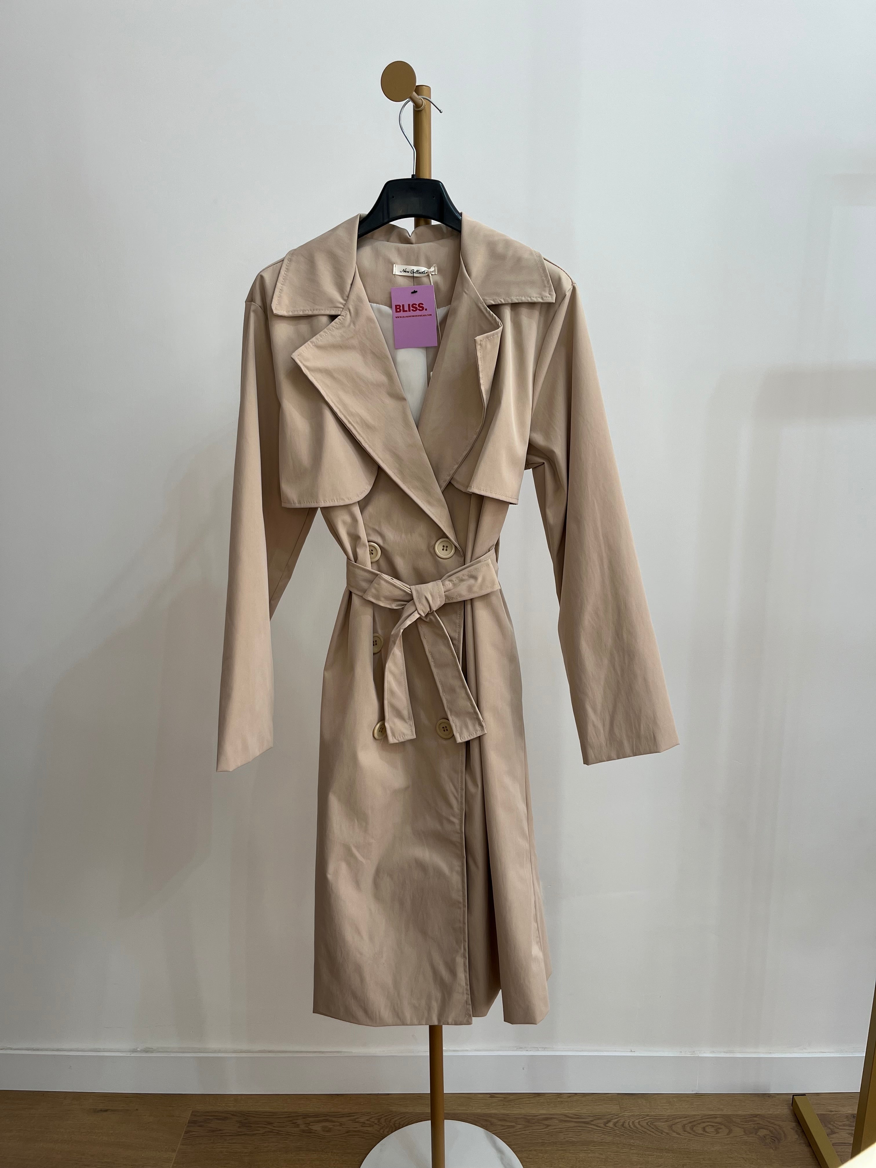 Trench Pina - Trench Classico da Donna con Cintura