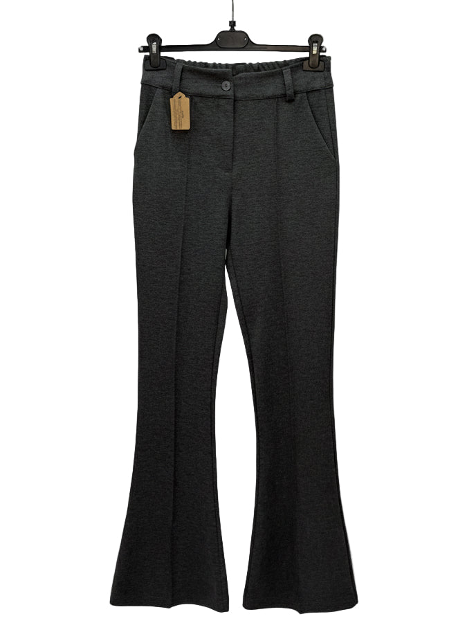 Pantalone Verona - Legging Elegante con Zampa Oxford