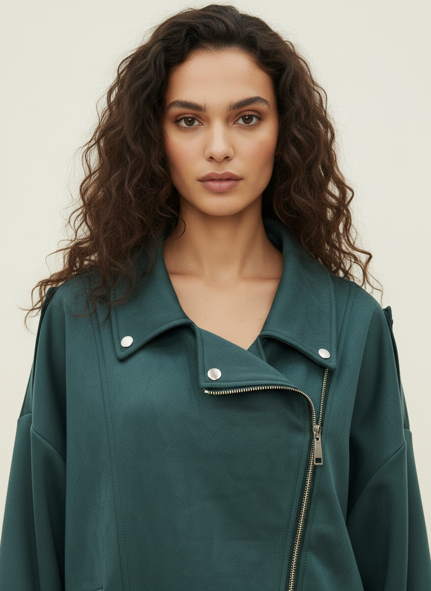 Giacca Biker Eva curvy