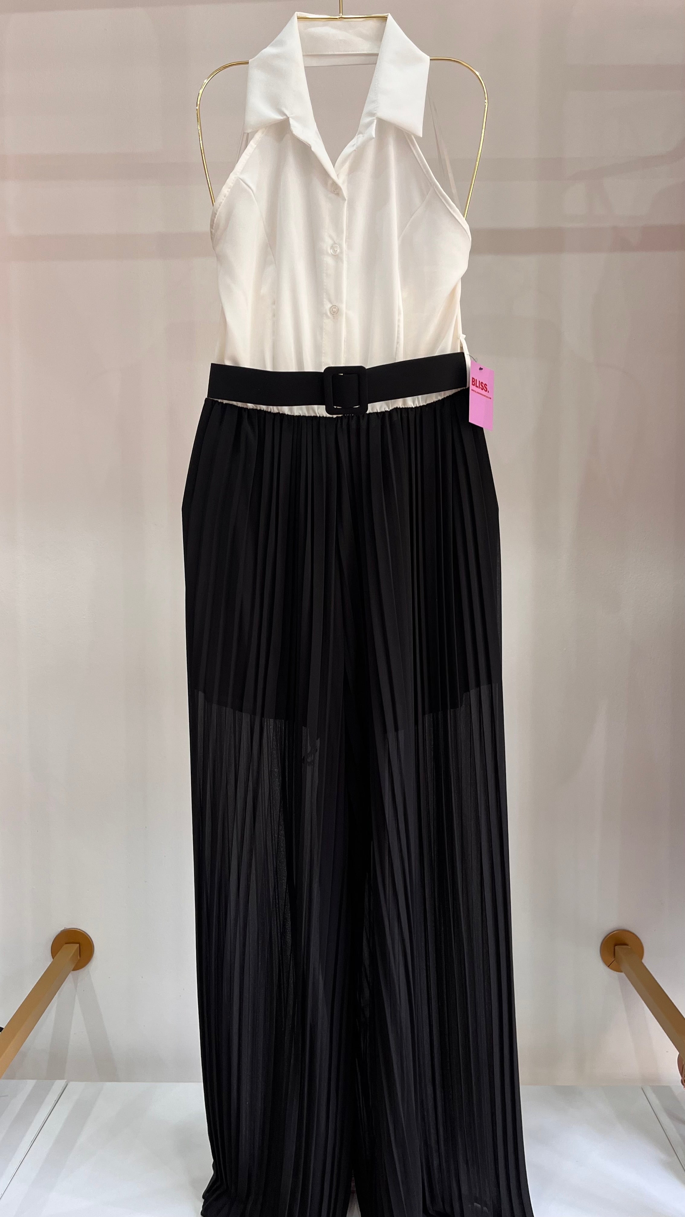 Tuta Oriana – Tuta Elegante Donna Intera con Cintura