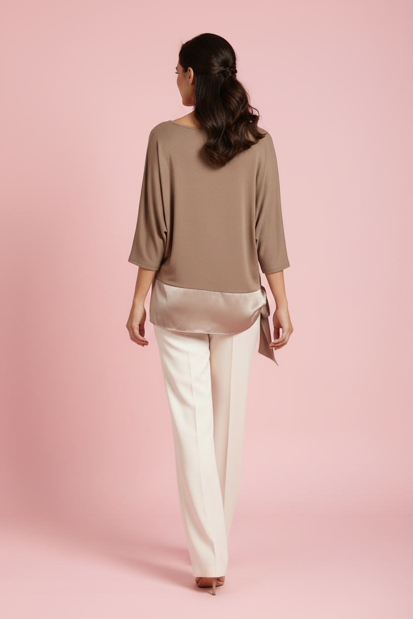 Maglia Alessandra – Top con Fiocco in Raso