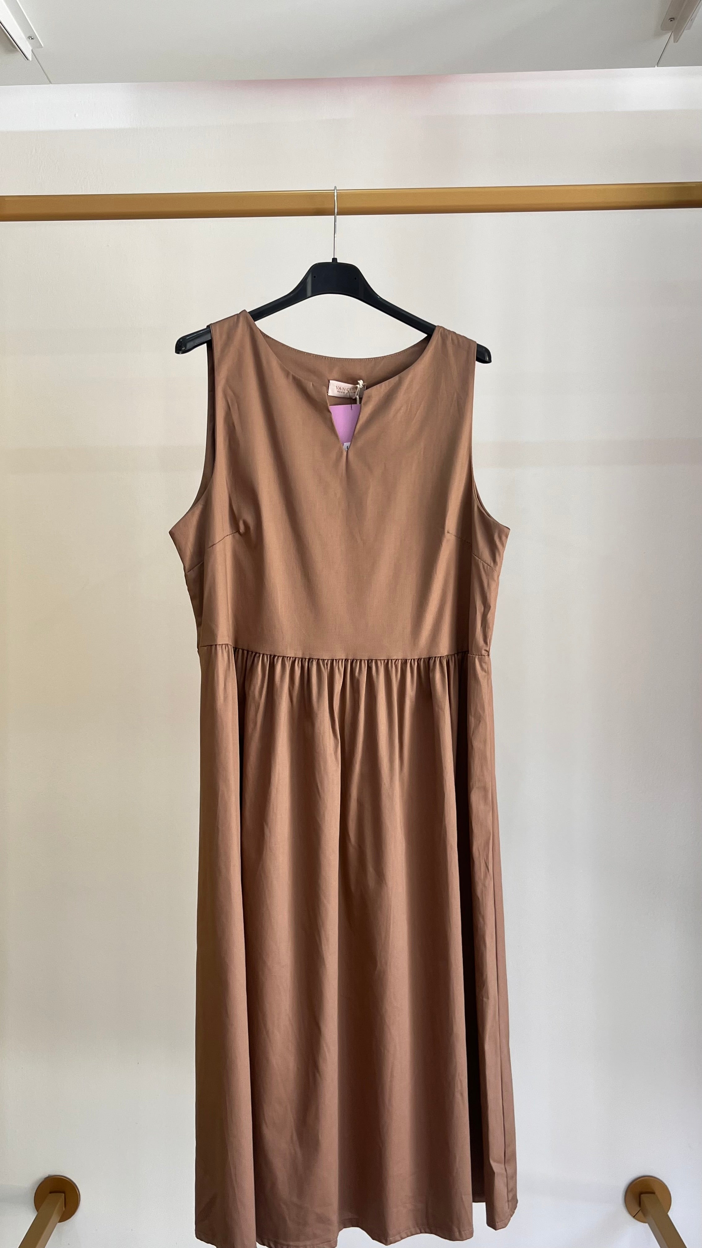 Vestito Lucrezia - Abito midi smanicato