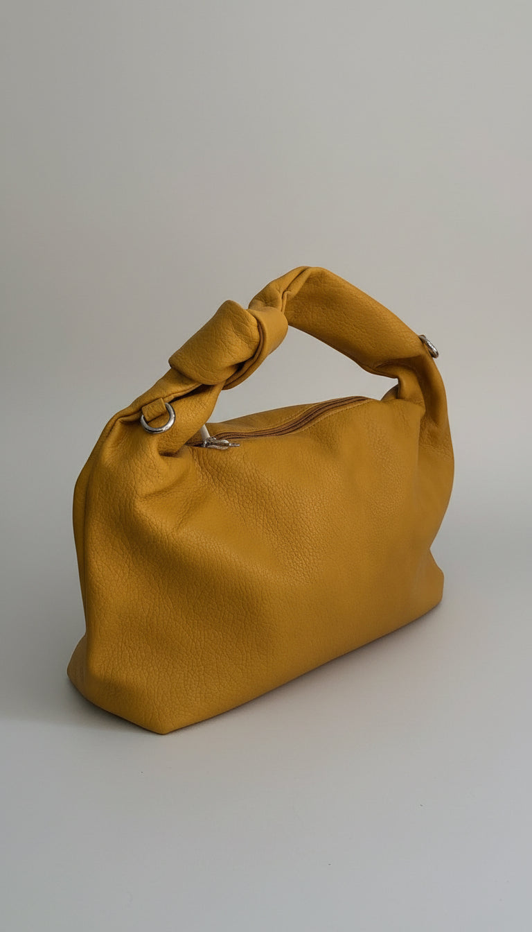 Borsa Mila Ecopelle con Nodo - Borsa a Spalla Donna