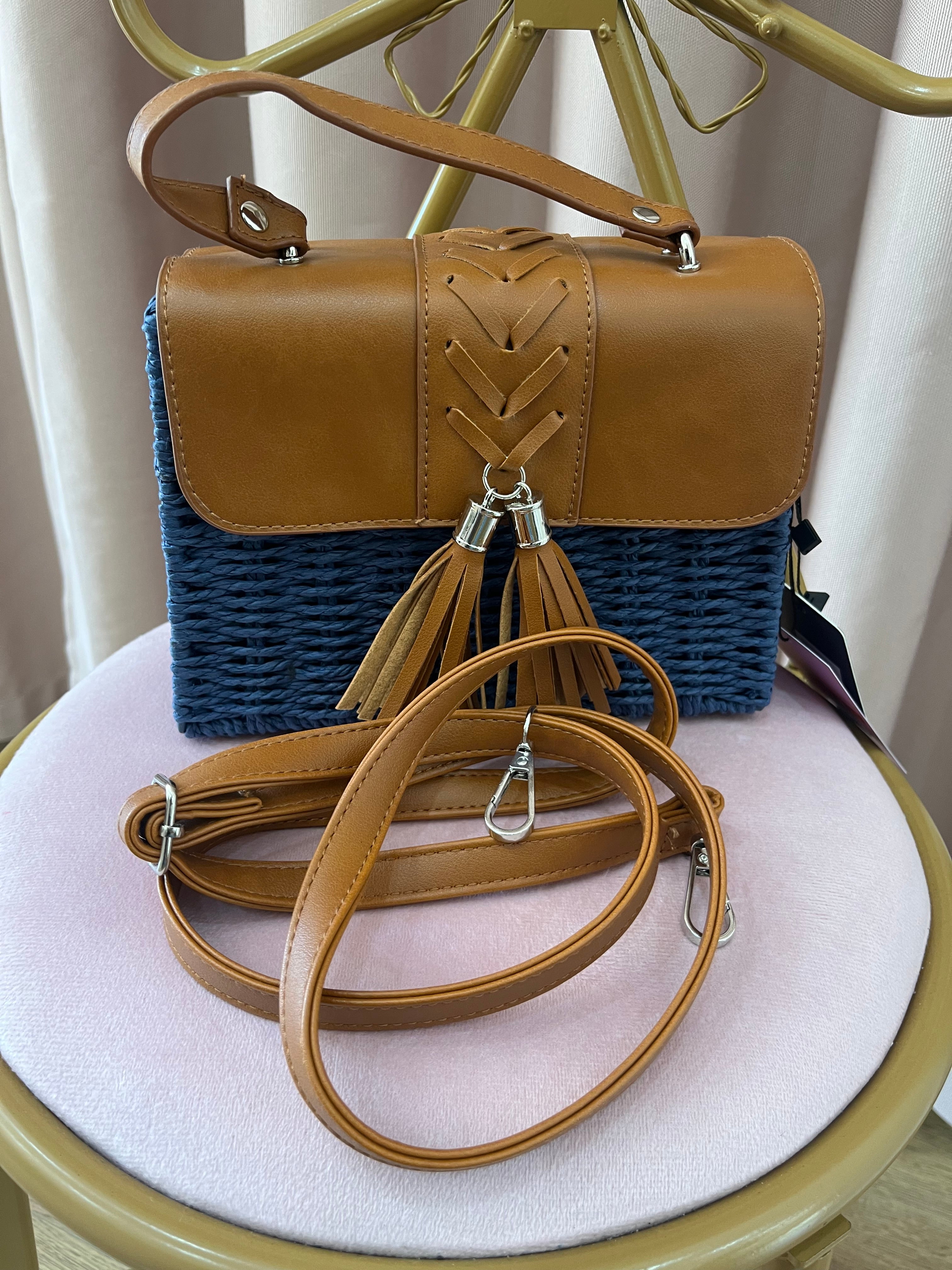 Borsa a Mano Blu – Donna | Bliss Womens Wear
