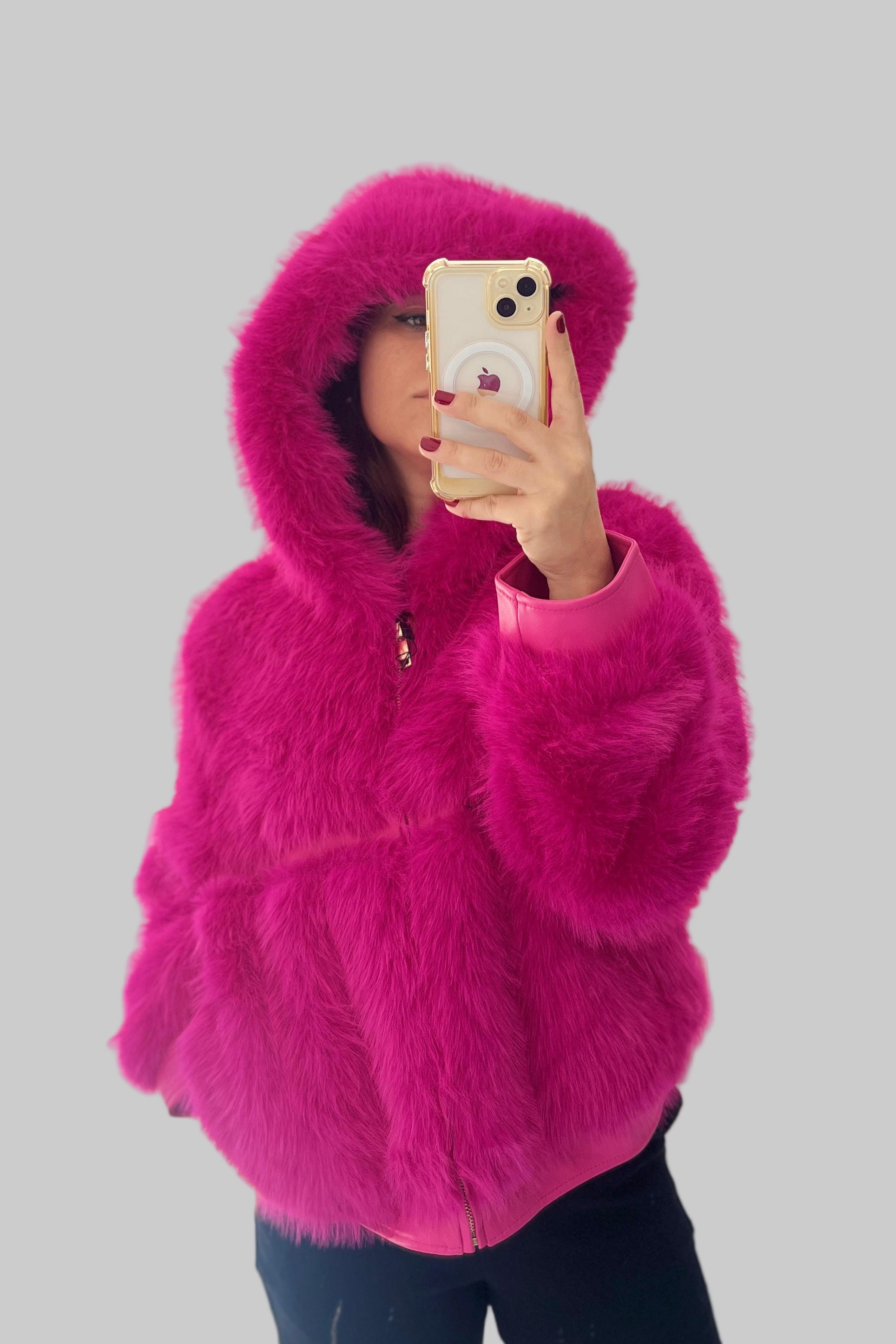 Giubbotto ecopelliccia Mía