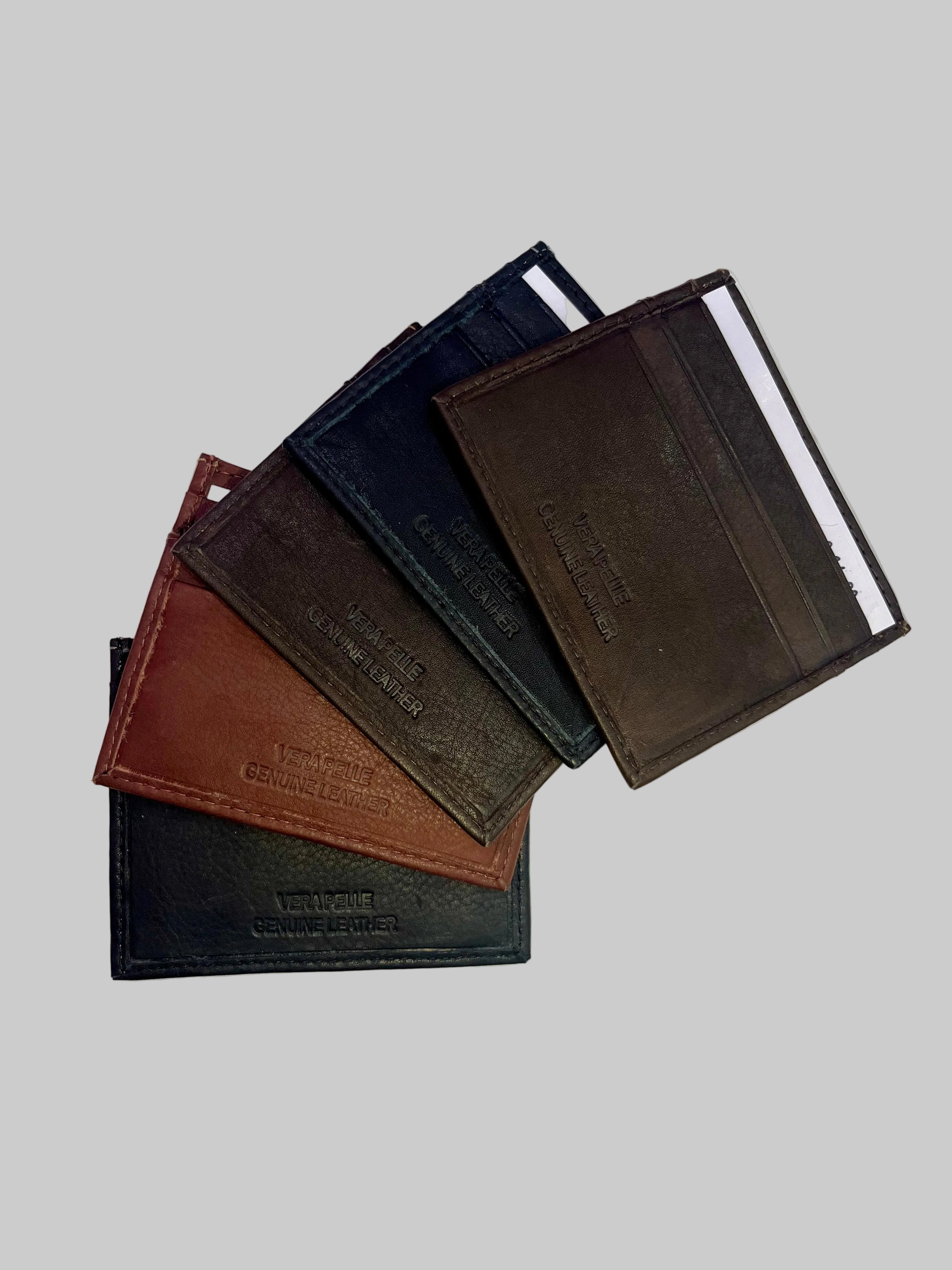 Icona - Portacarte minimal in pelle