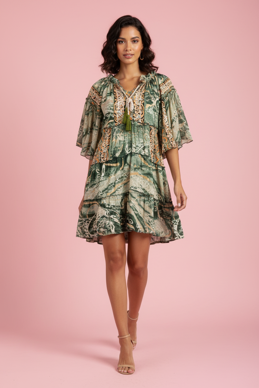 Vestito Barbara – Abito da Donna Boho Chic