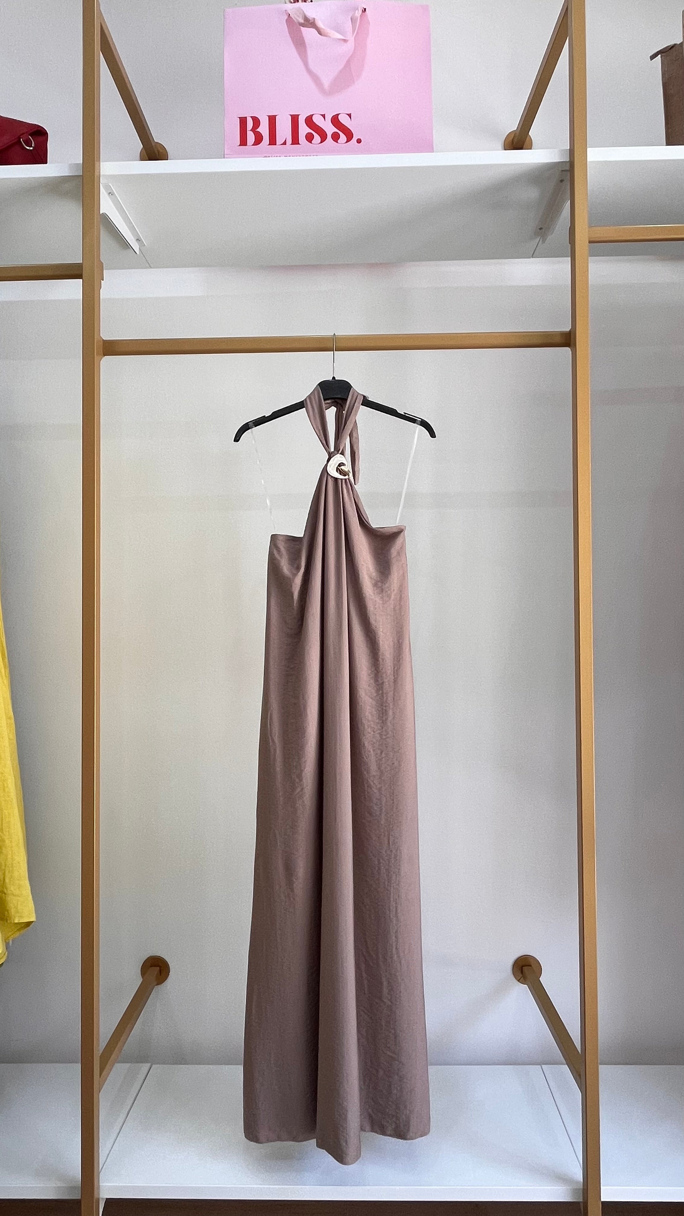 Vestito Sofia - Abito lungo con scollo all’americana