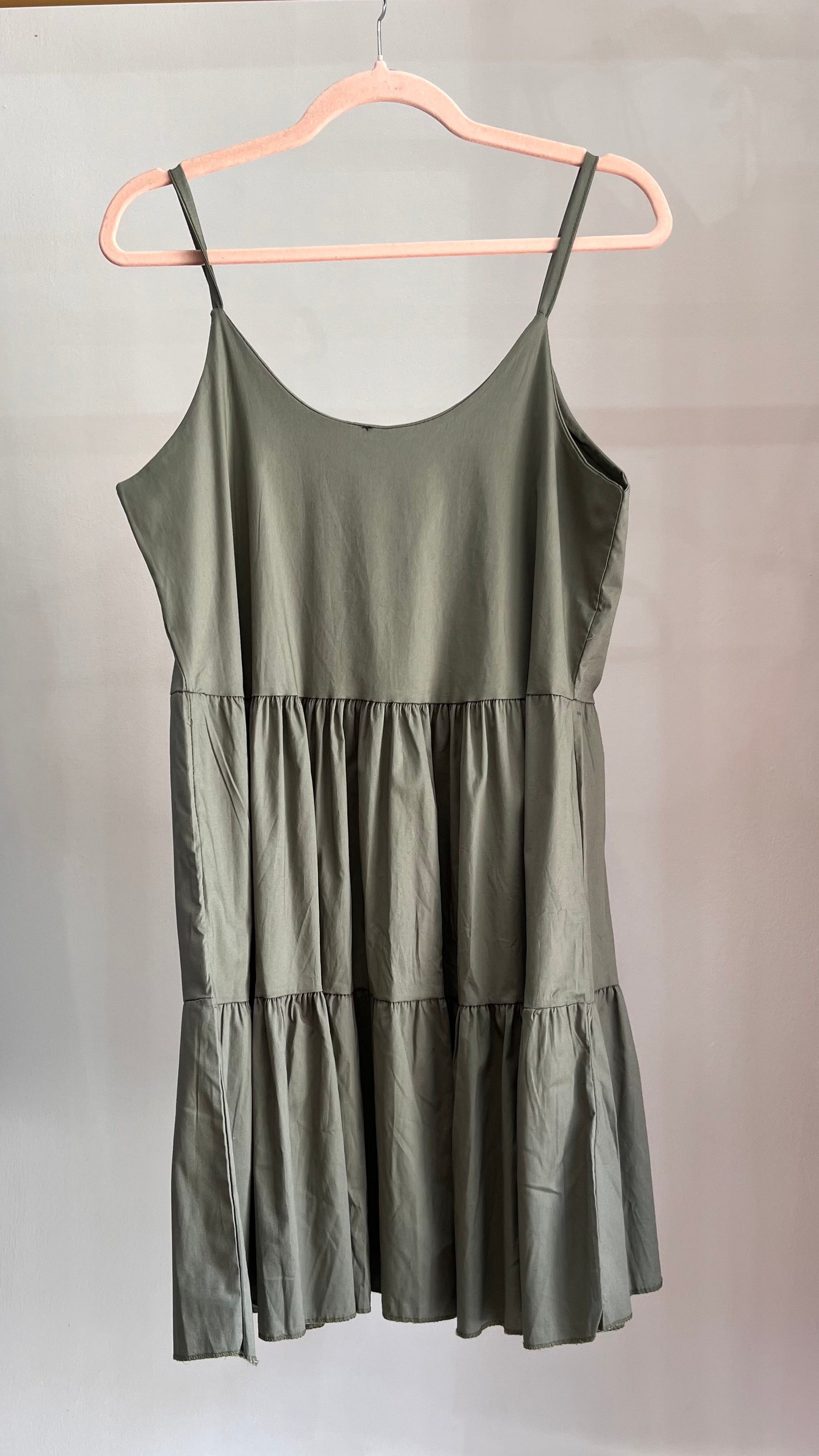 Vestito Priscilla – Abito Corto a Balze con Spalline
