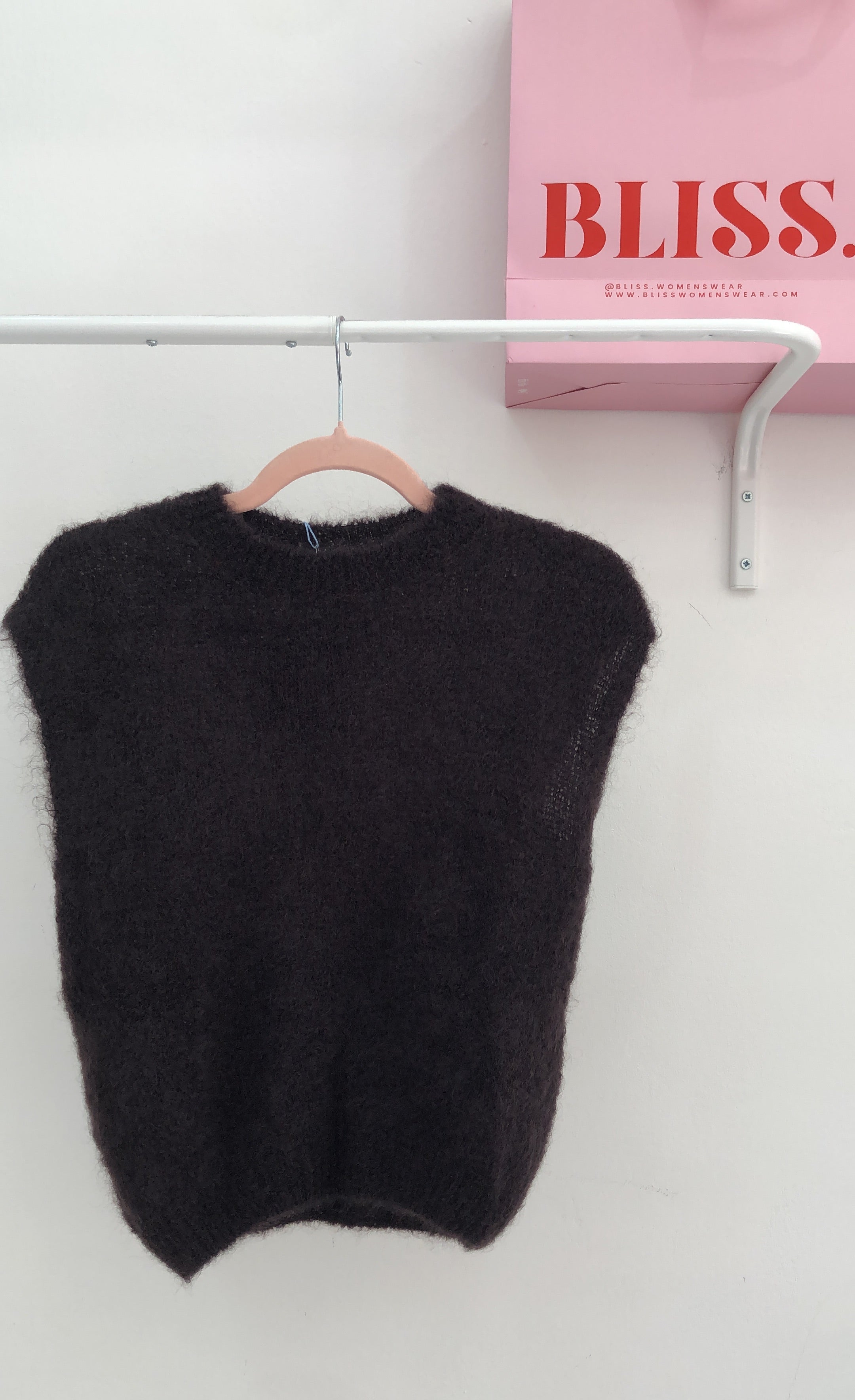 Gilet Priscilla Kid Mohair - Gilet Morbido Elegante Donna