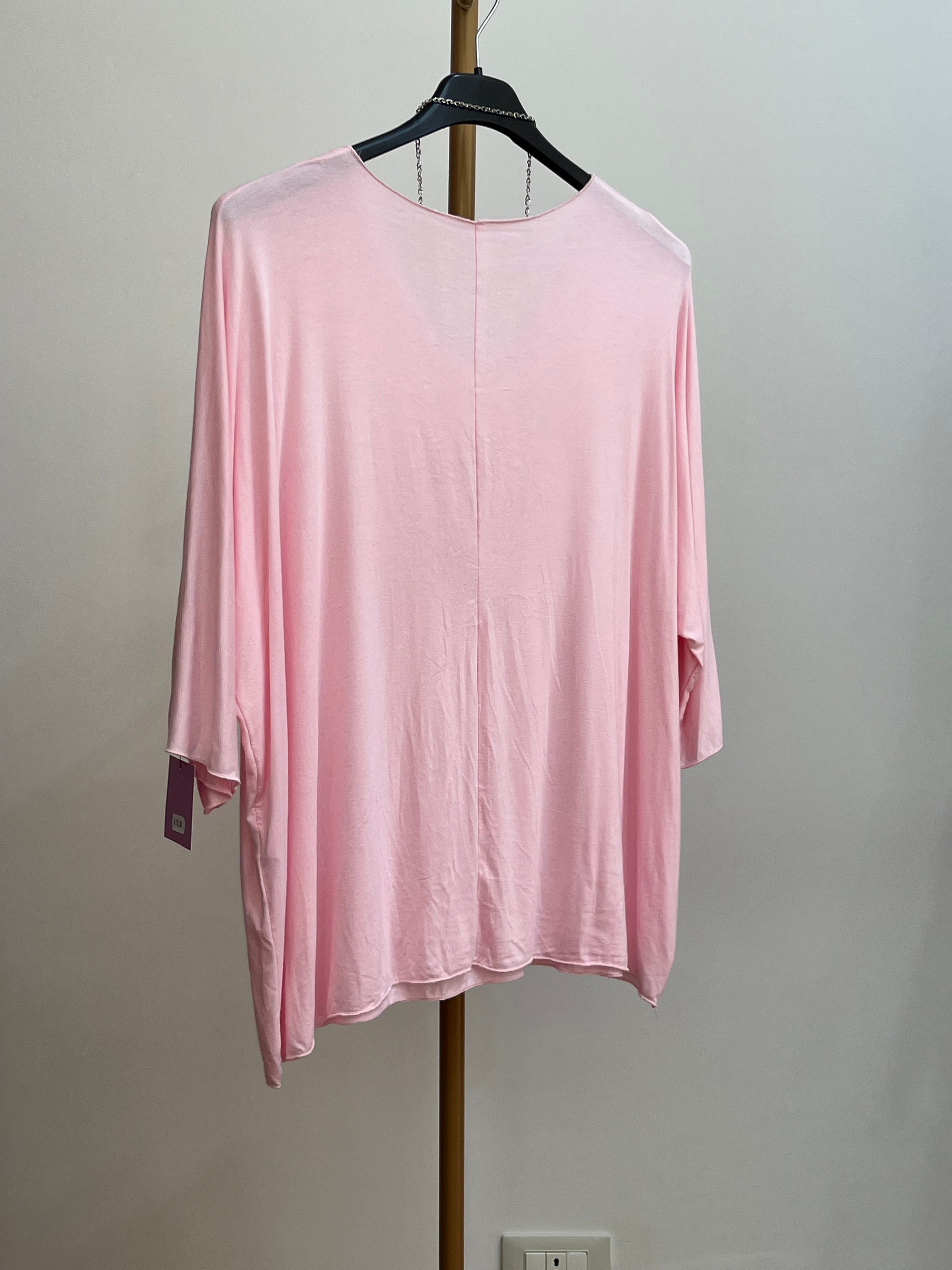 Maglia Loretta – Blusa Donna Morbida Scollo a V Elegante