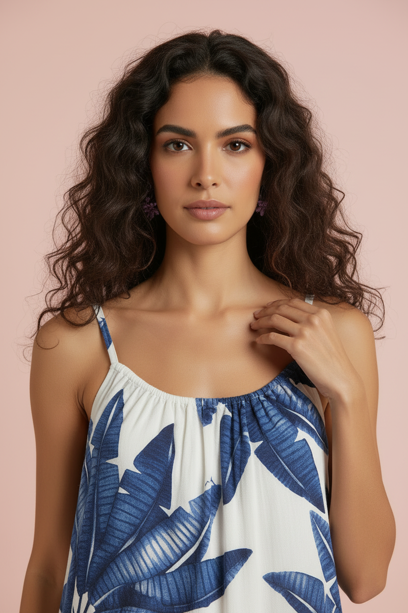 Vestito Mikonos – Abito Estivo da Donna in Stile Mediterraneo