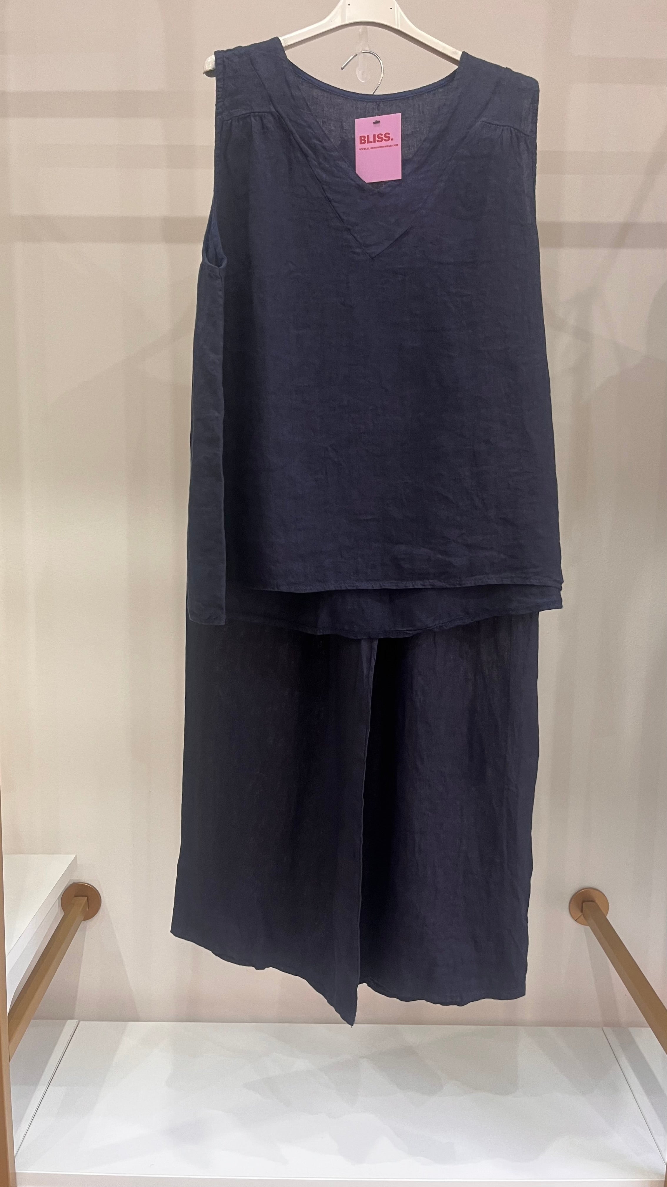 Completo Ana in Lino – Coordinato Donna Elegante