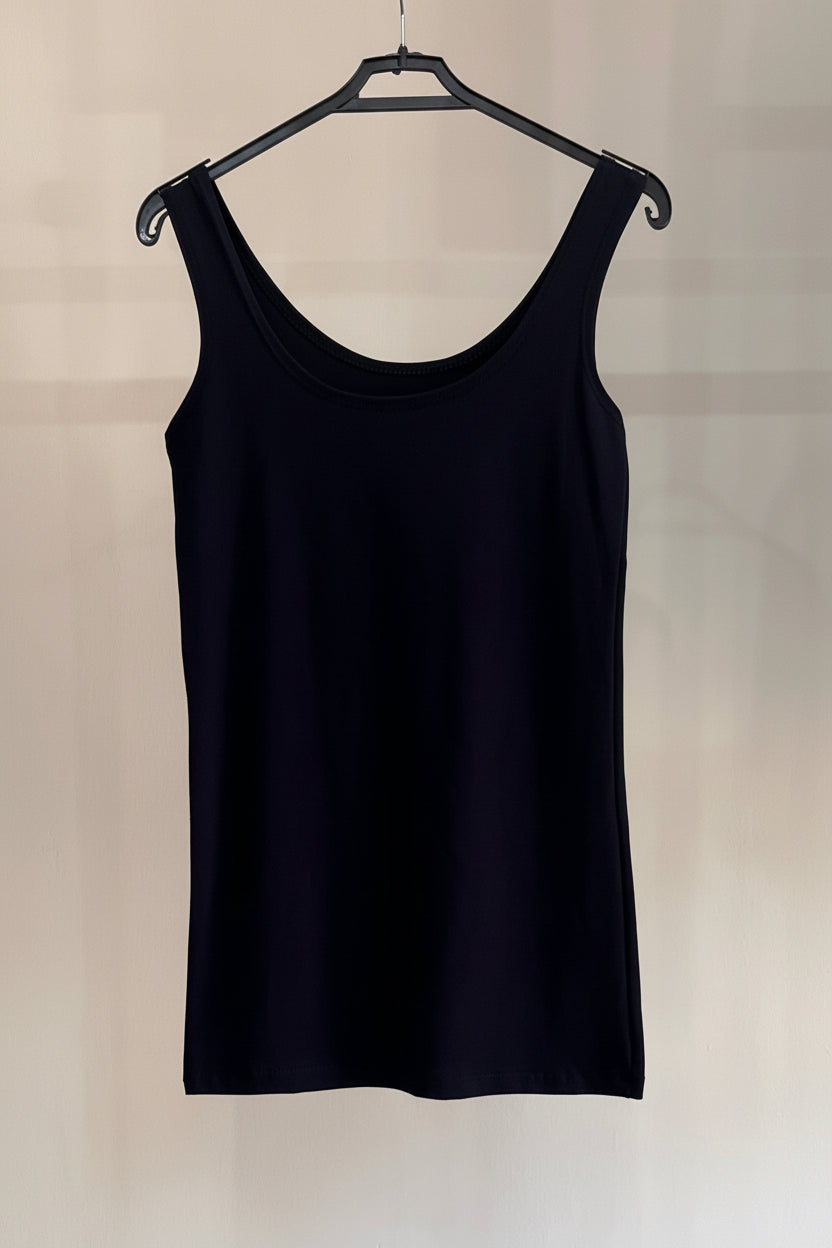 Canottiera Giada – Top Essenziale in cotone