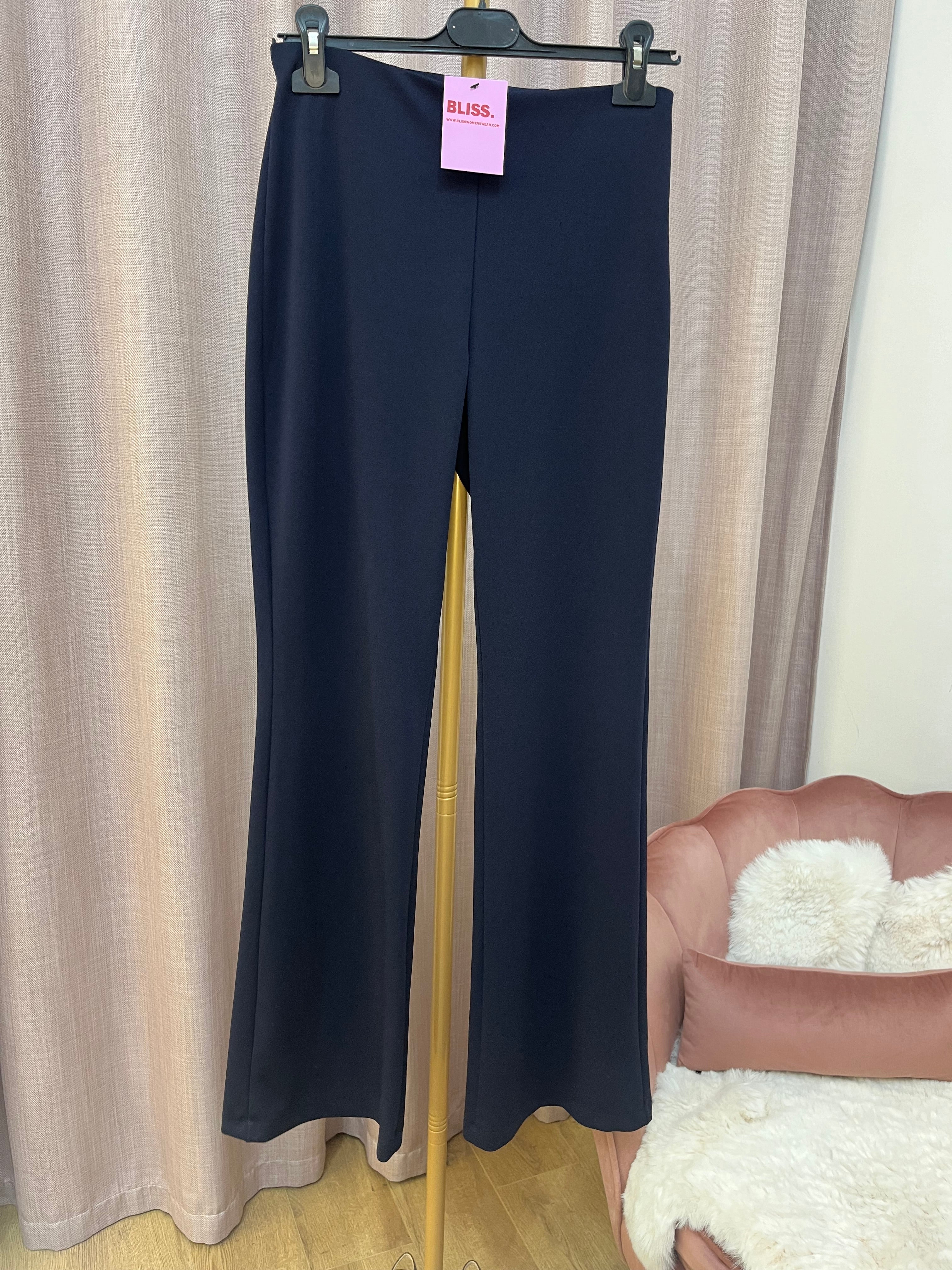 Pantalone Elena - Pantalone Donna a Zampa – Elegante e Fluido