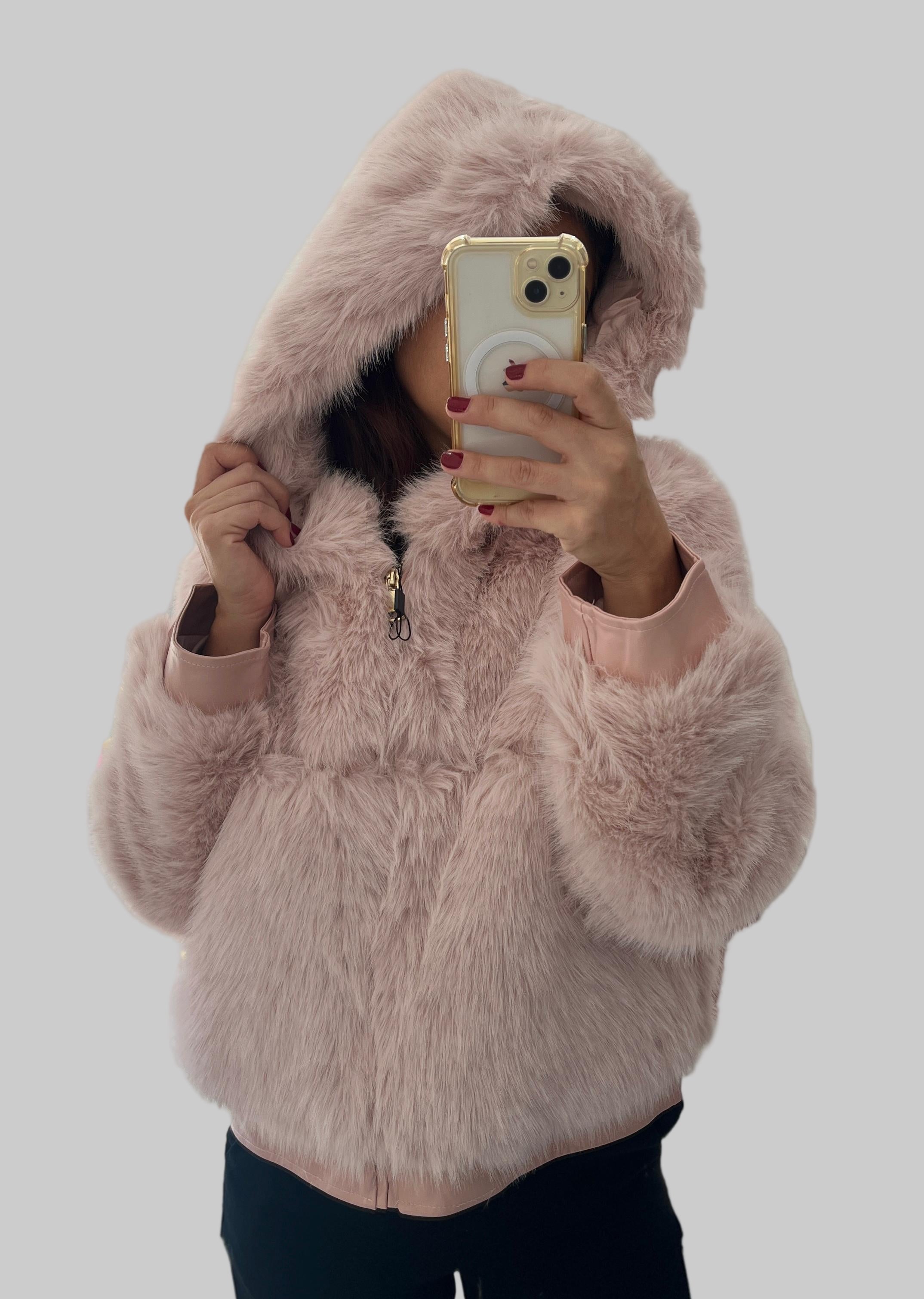 Giubbotto ecopelliccia Mía